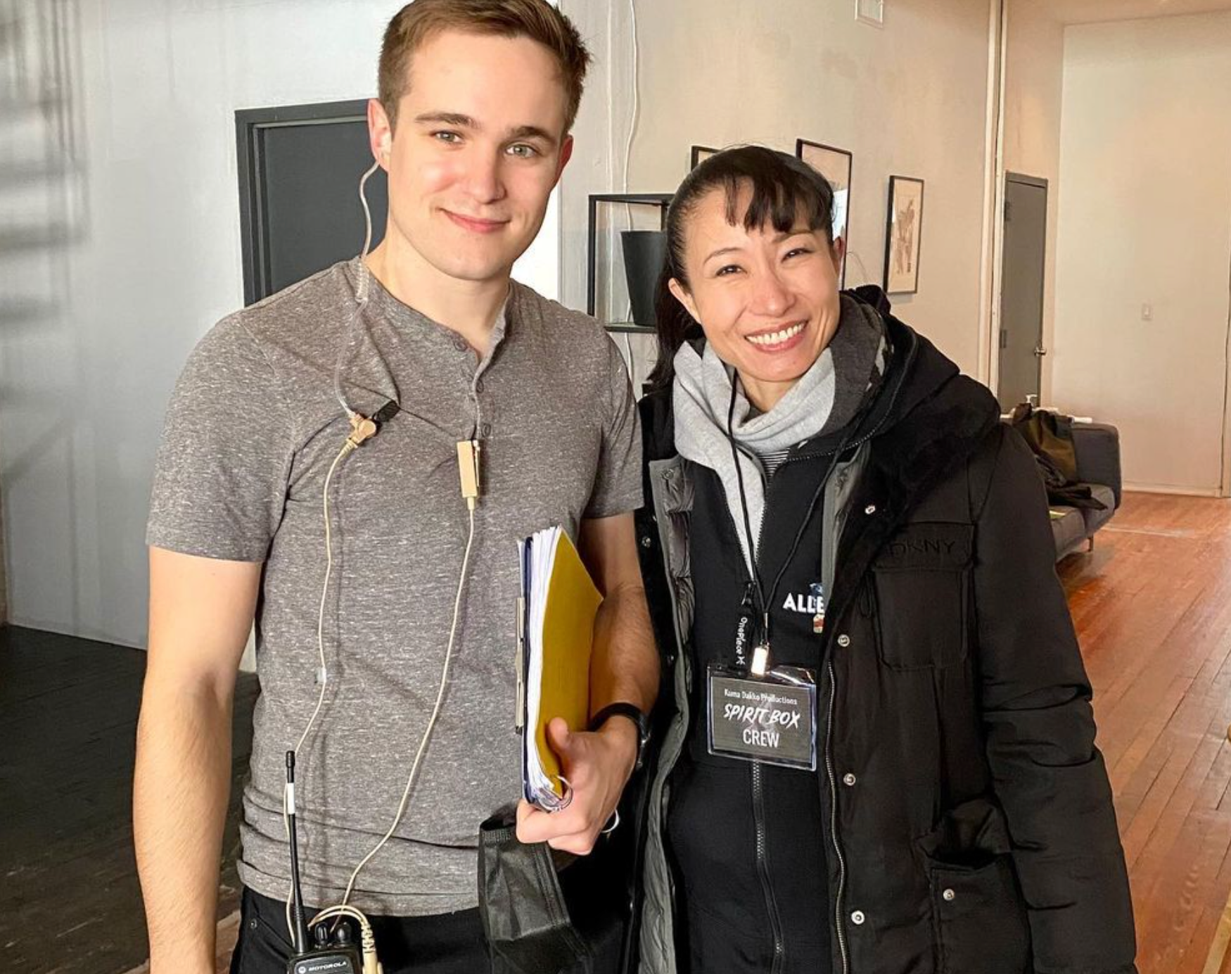 Renzo with Director Rumi