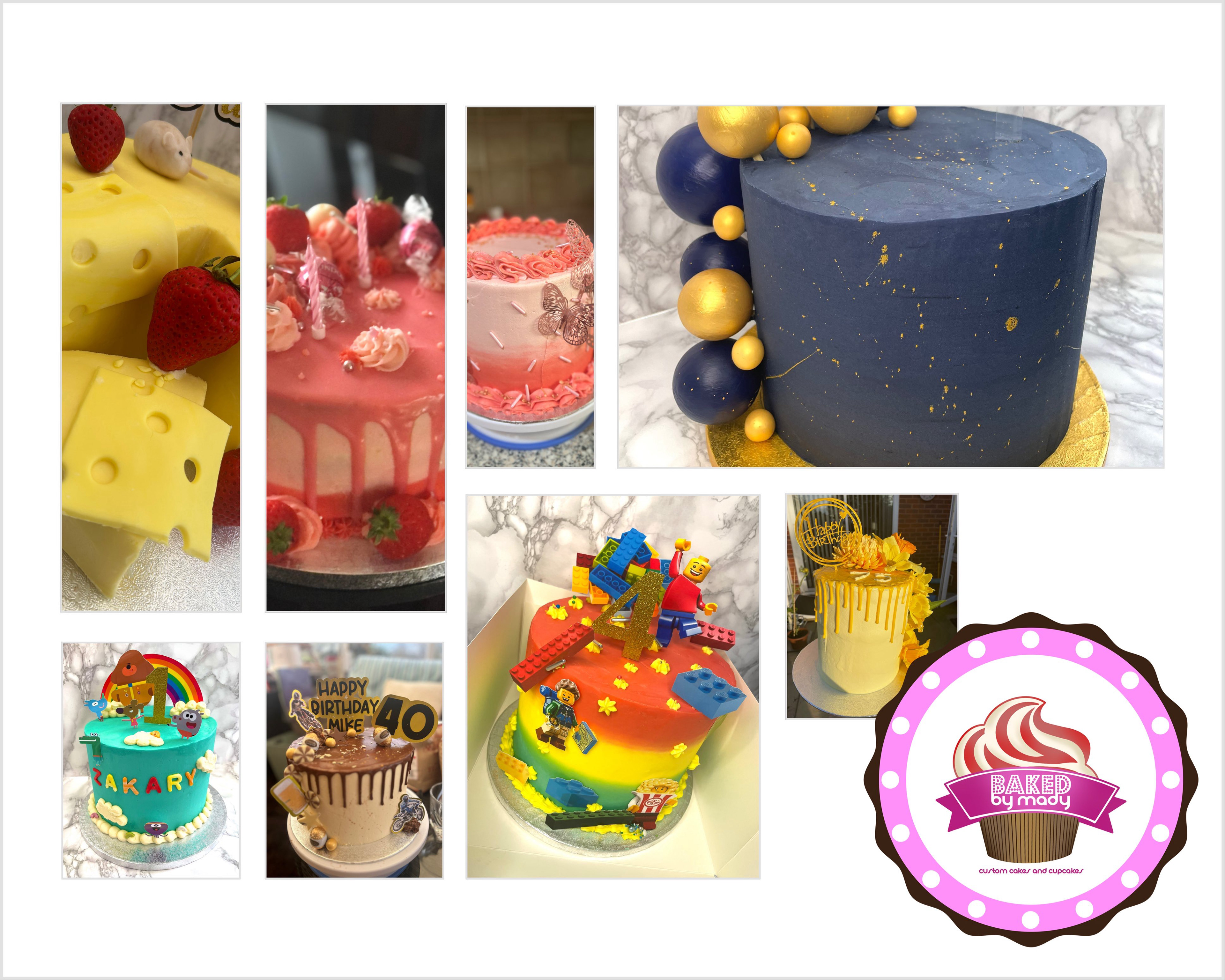 Bespoke party cakes