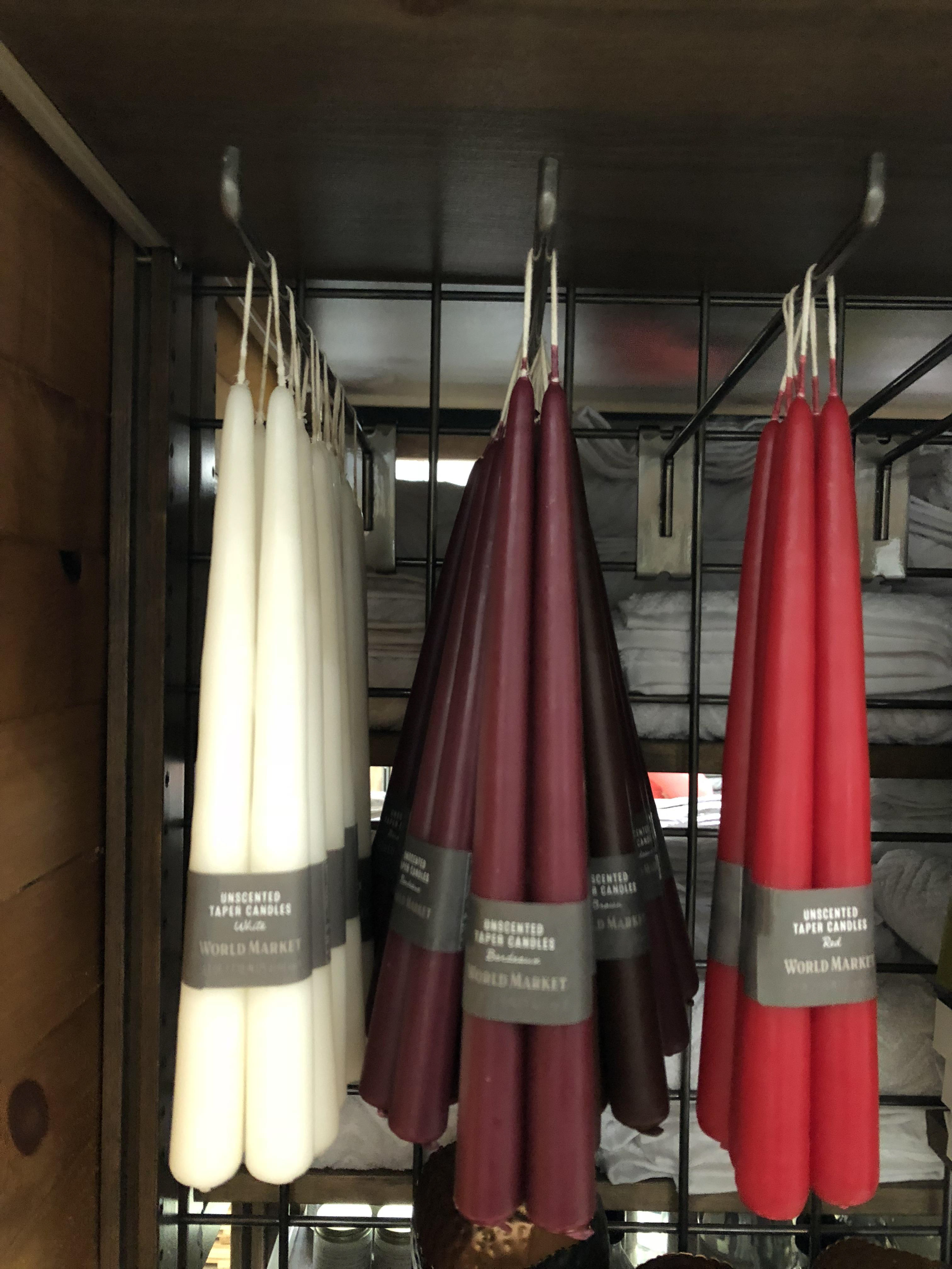 More hanging packaging.