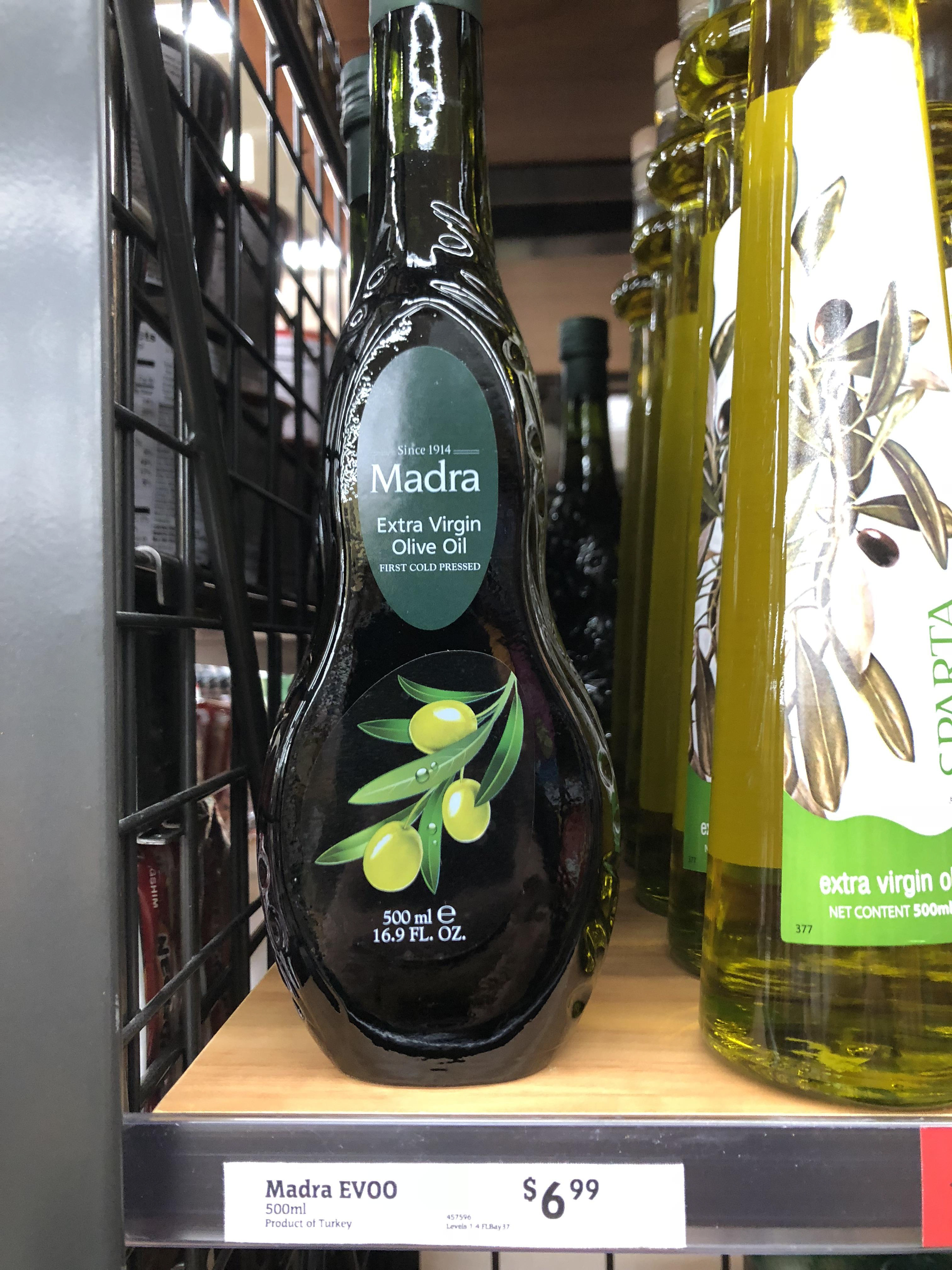 Unique bottle shape.