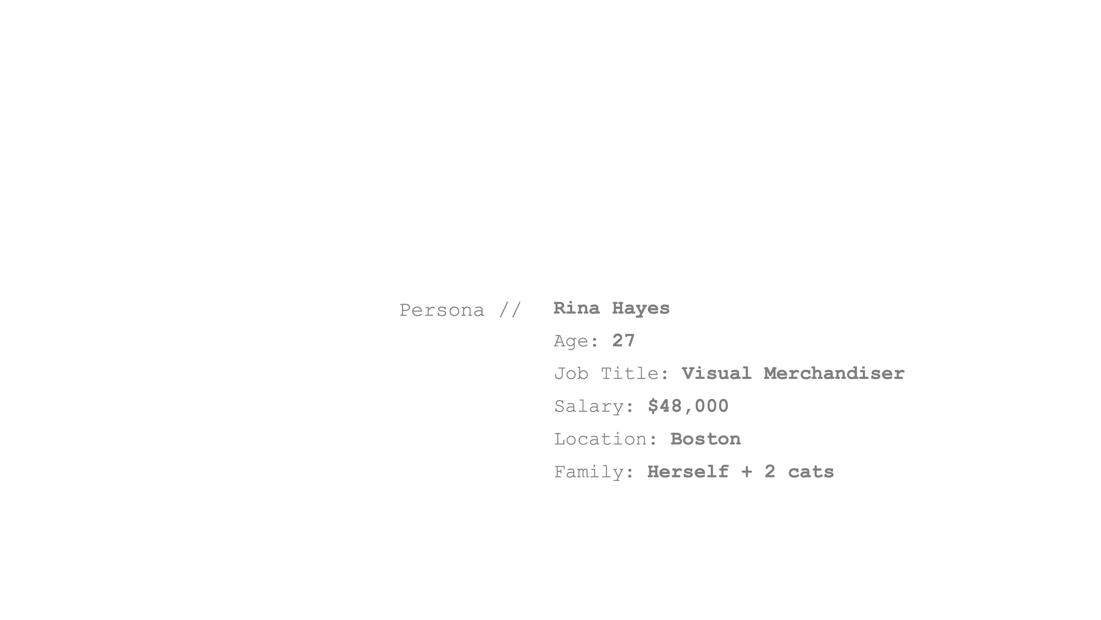 Persona // 20-40 year olds looking for unusual olive oil flavors.