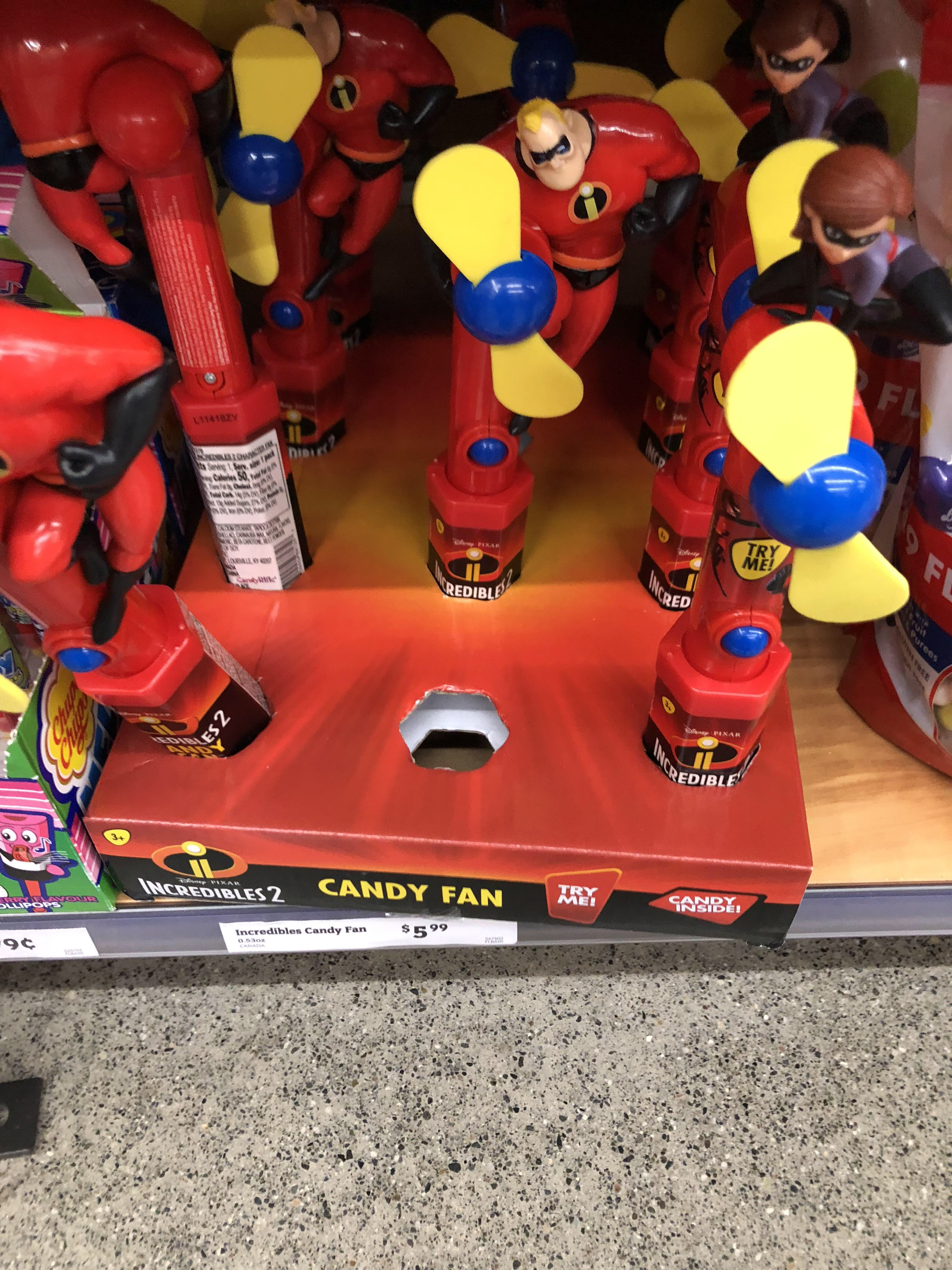 Shelf display for longer forms.