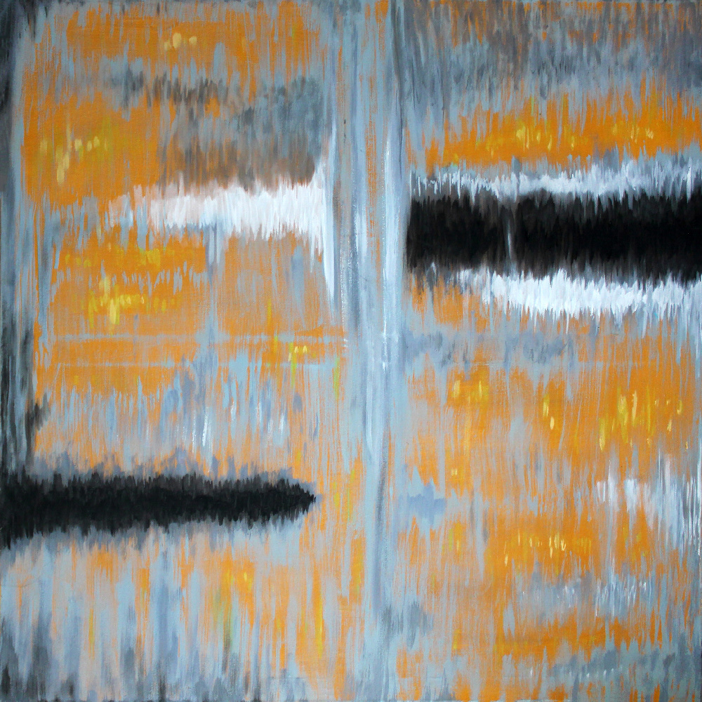 Sound Waves 2 - oil on canvas