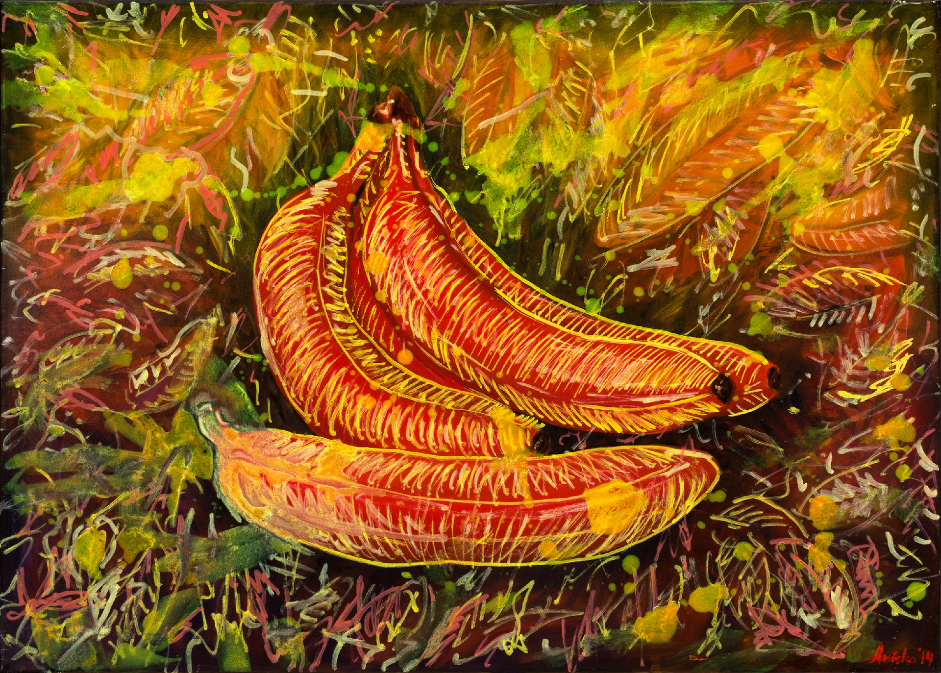 Bananas - 2014 - oil on canvas
