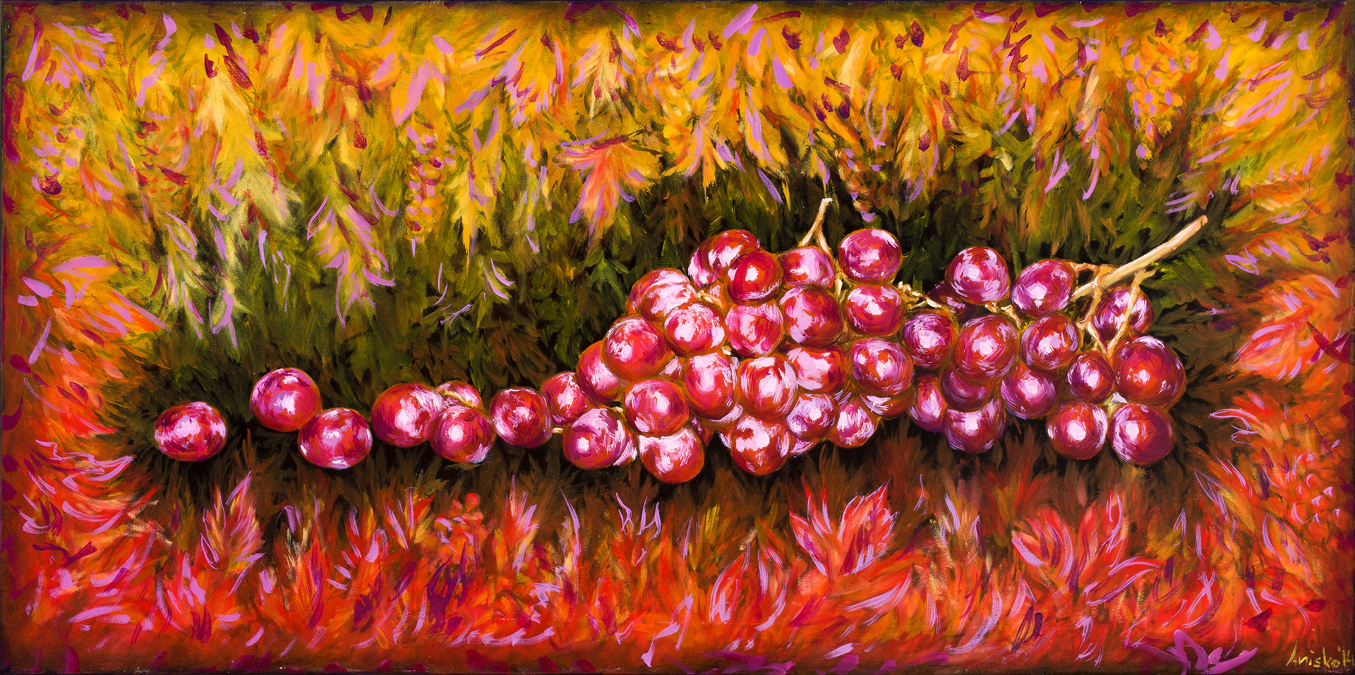 Grapes - 2014 - oil on canvas
