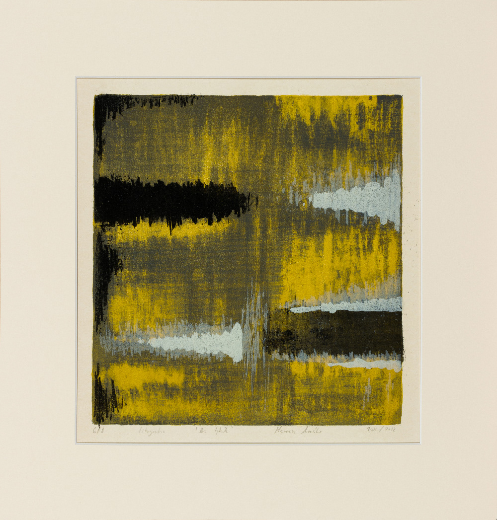 Sound Waves 02 - lithograph on paper