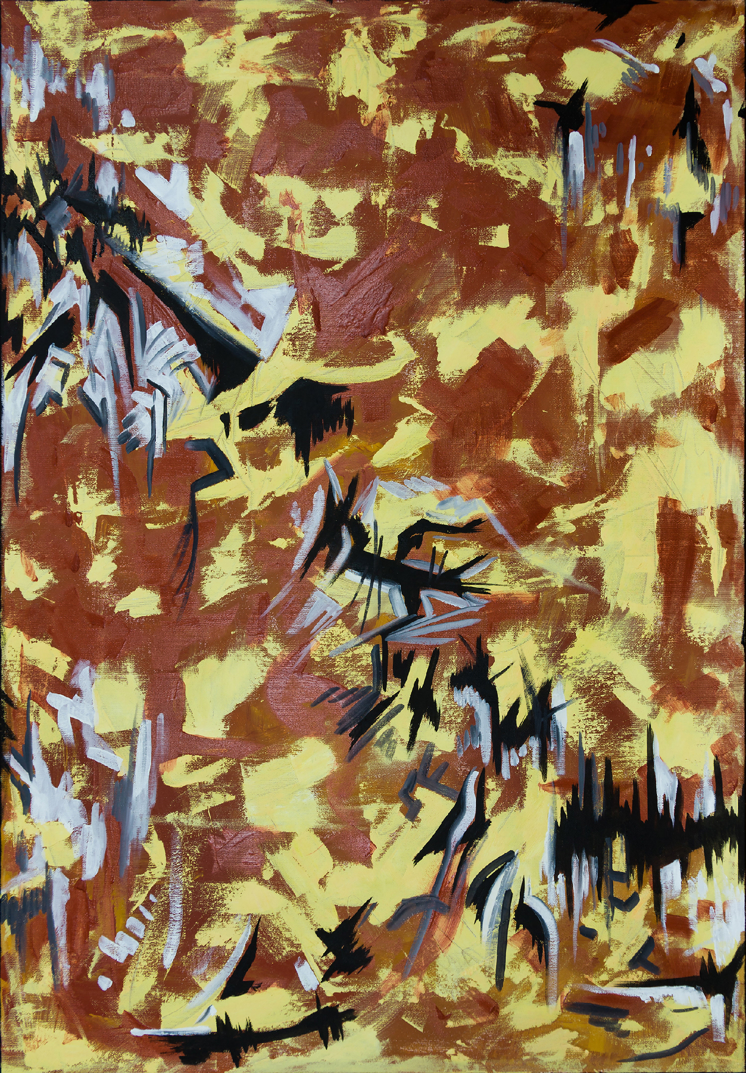 Urus - 2018 - oil and acrylic on canvas