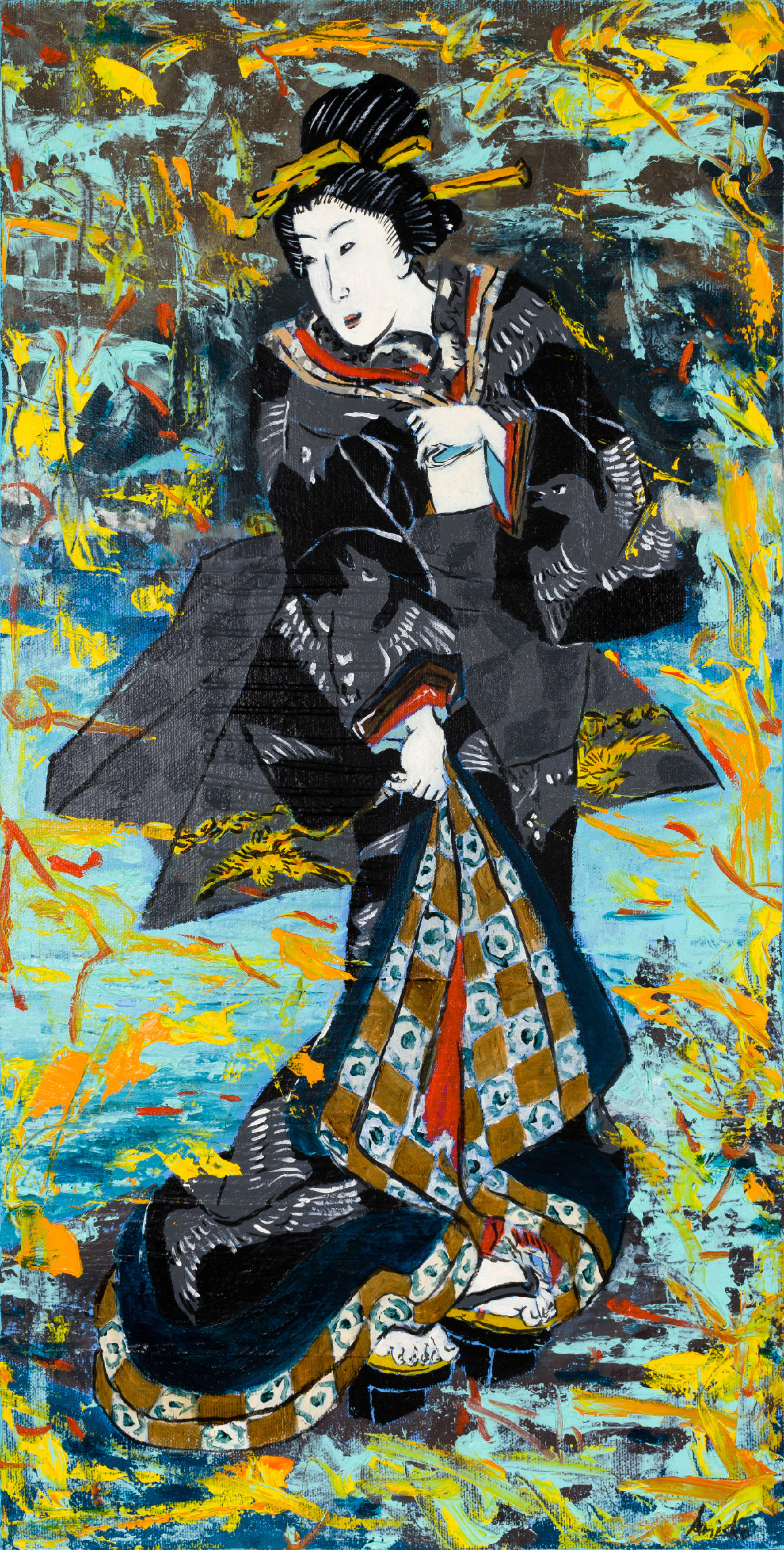 Black - 2022 - oil on canvas