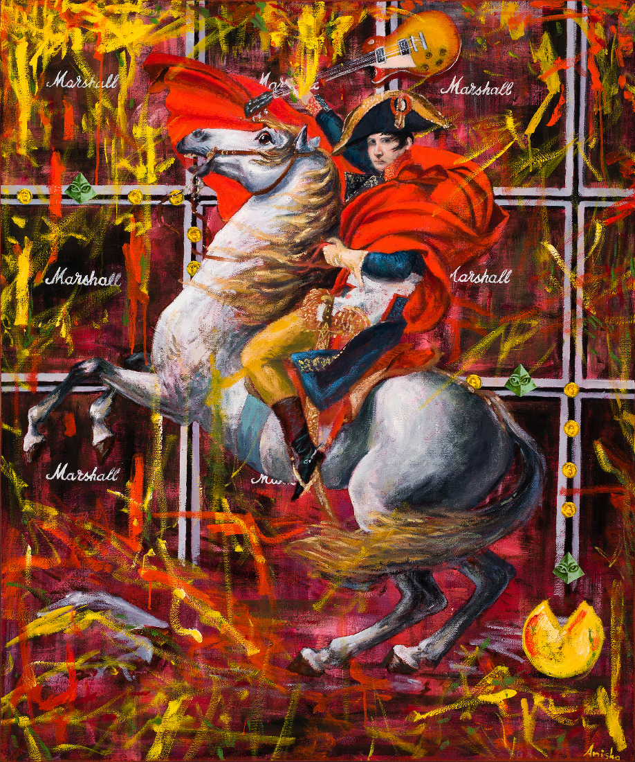 The Marshall Plan - oil on linen