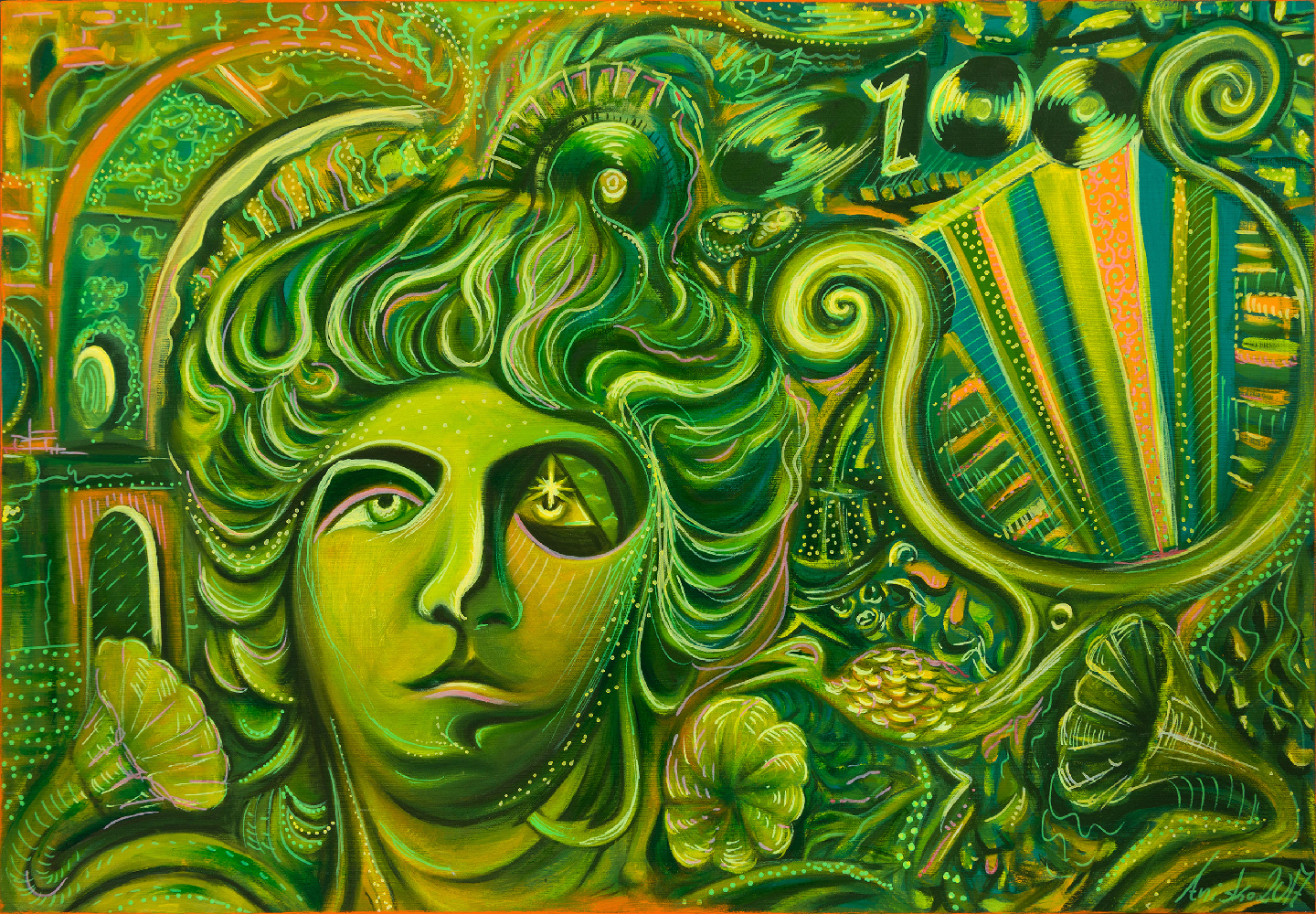 Melba - oil on canvas