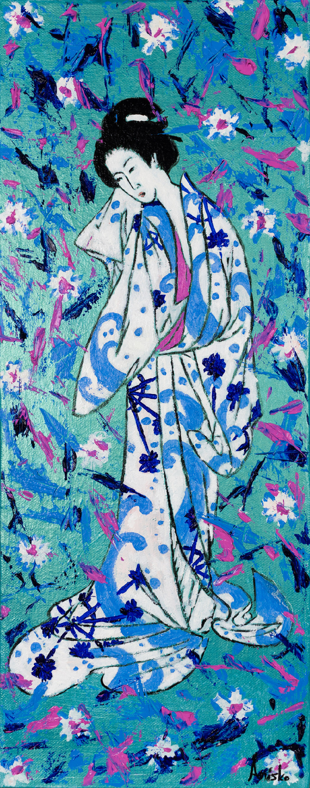 Blue - 2022 - oil on canvas