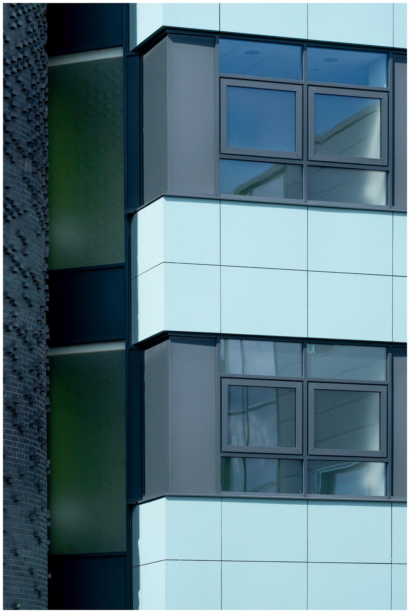 Windows and Green Glass