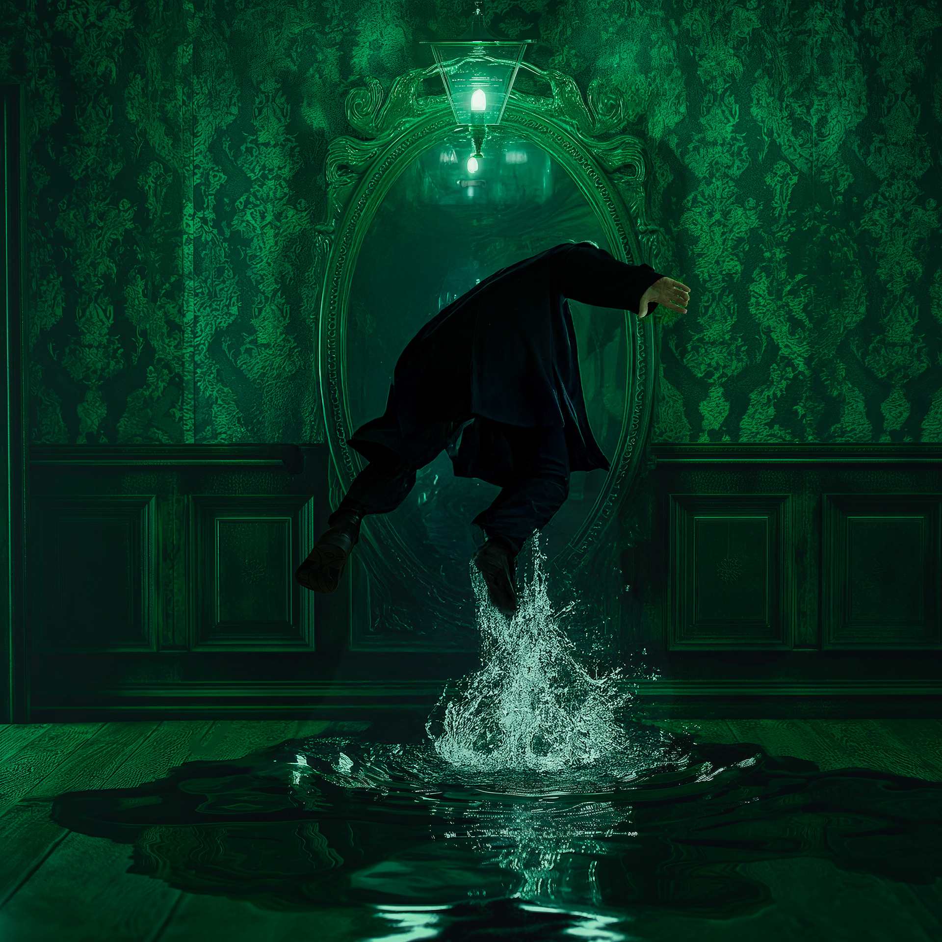 Head-first Jump into the Mirror World