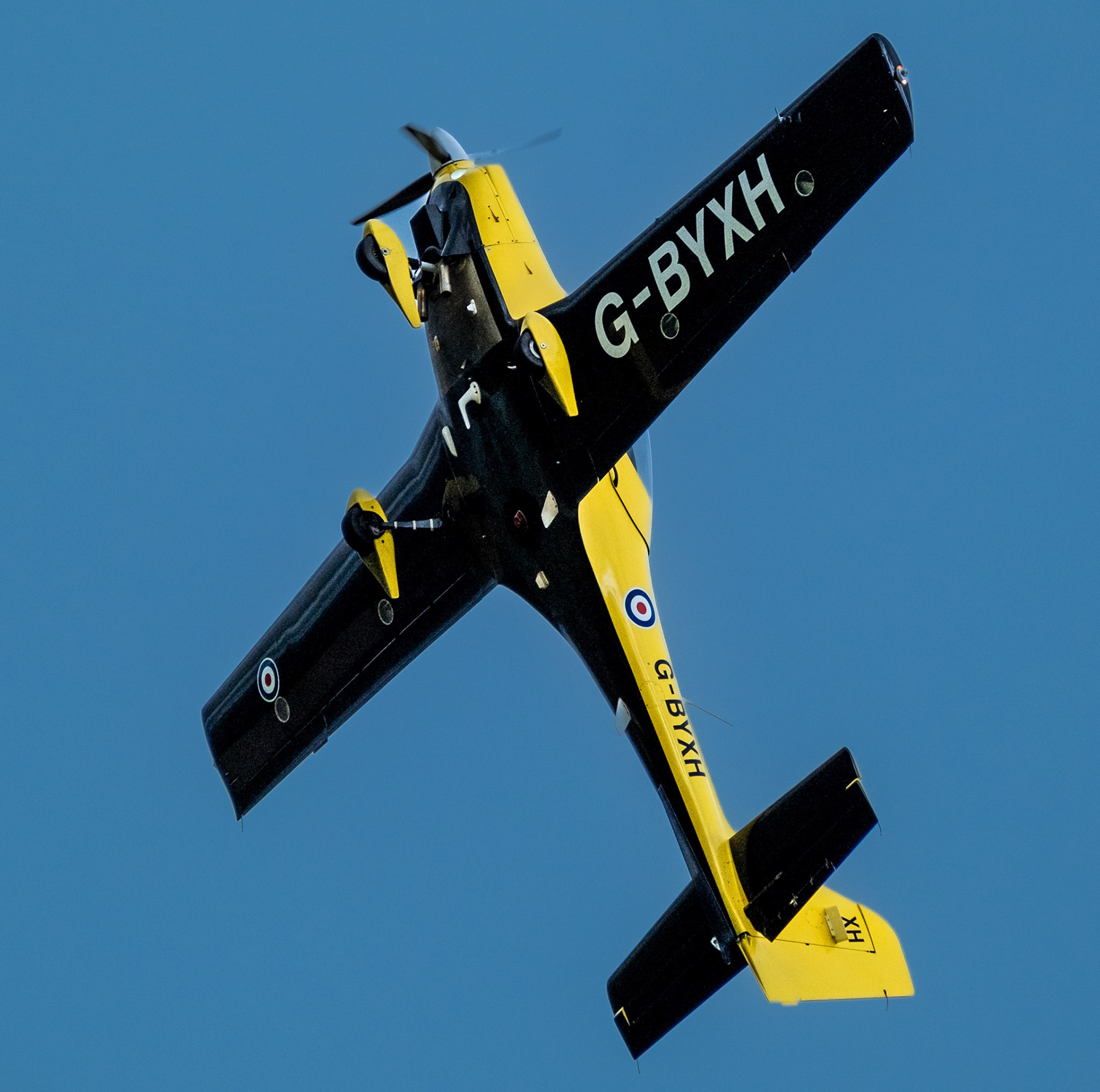RAF Grob Tutor Display Aircraft
