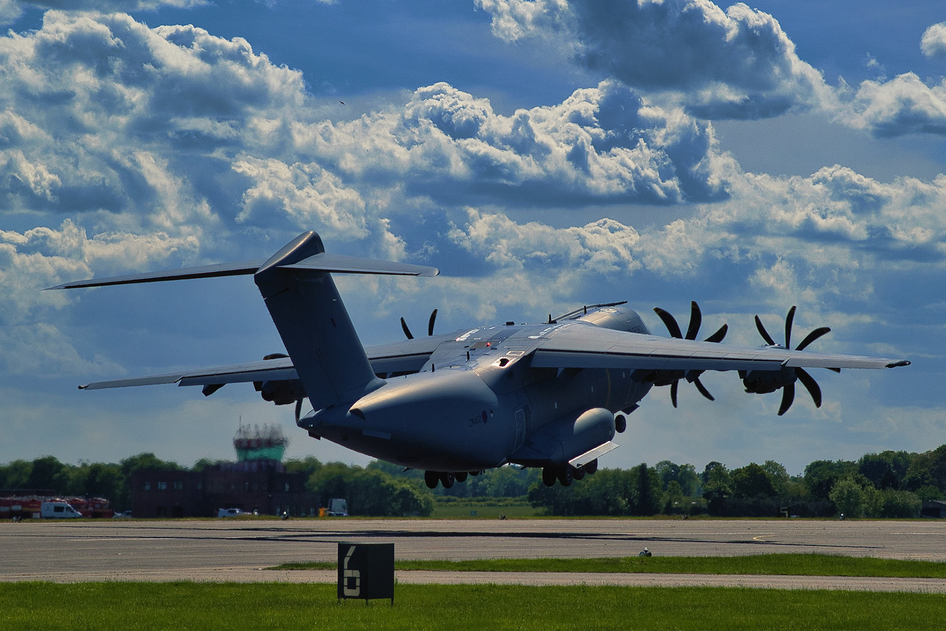 RAF A400M Takeoff