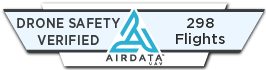 AirData UAV Drone Safety Verified Badge — view certificate