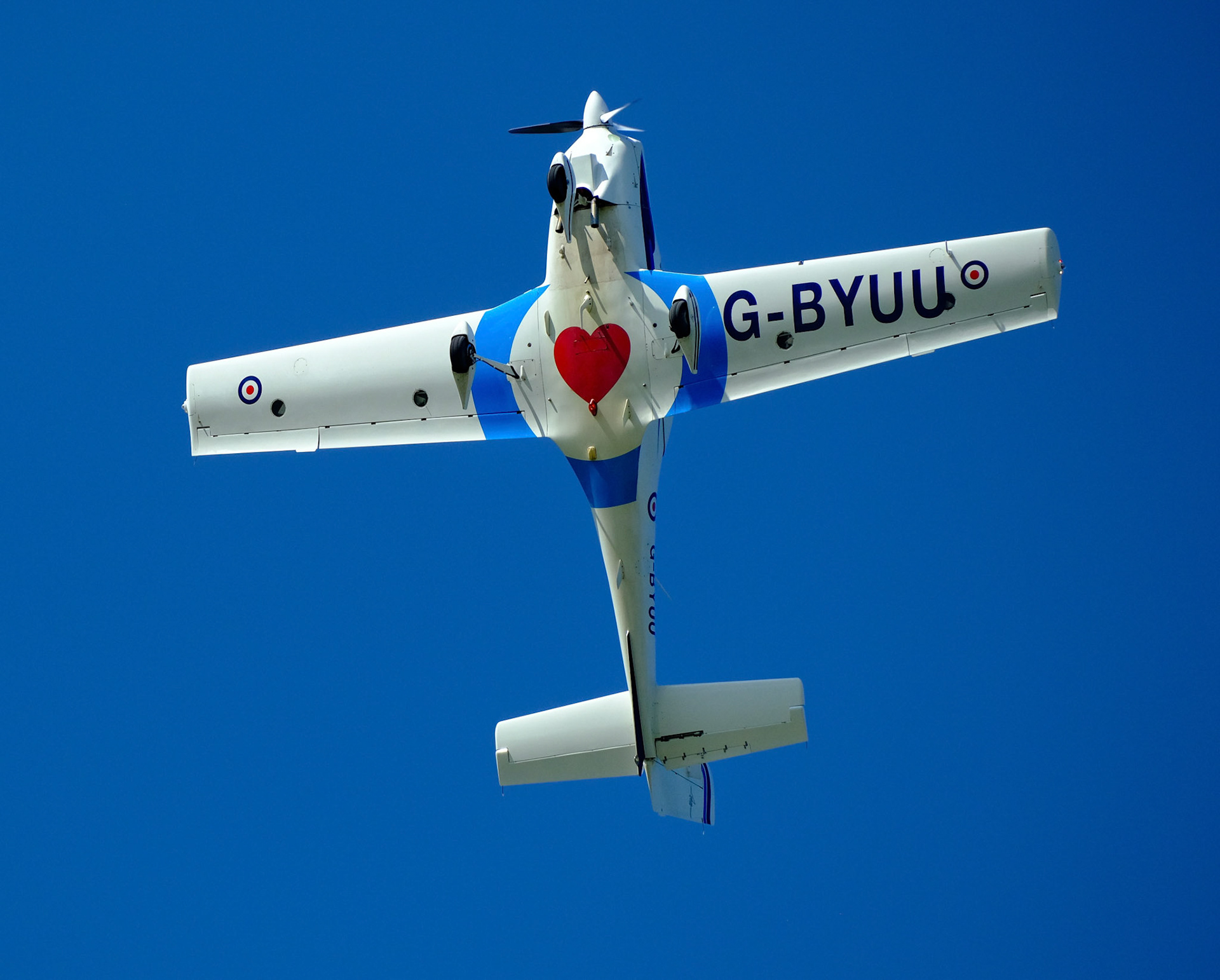 RAF Grob Tutor Display Aircraft