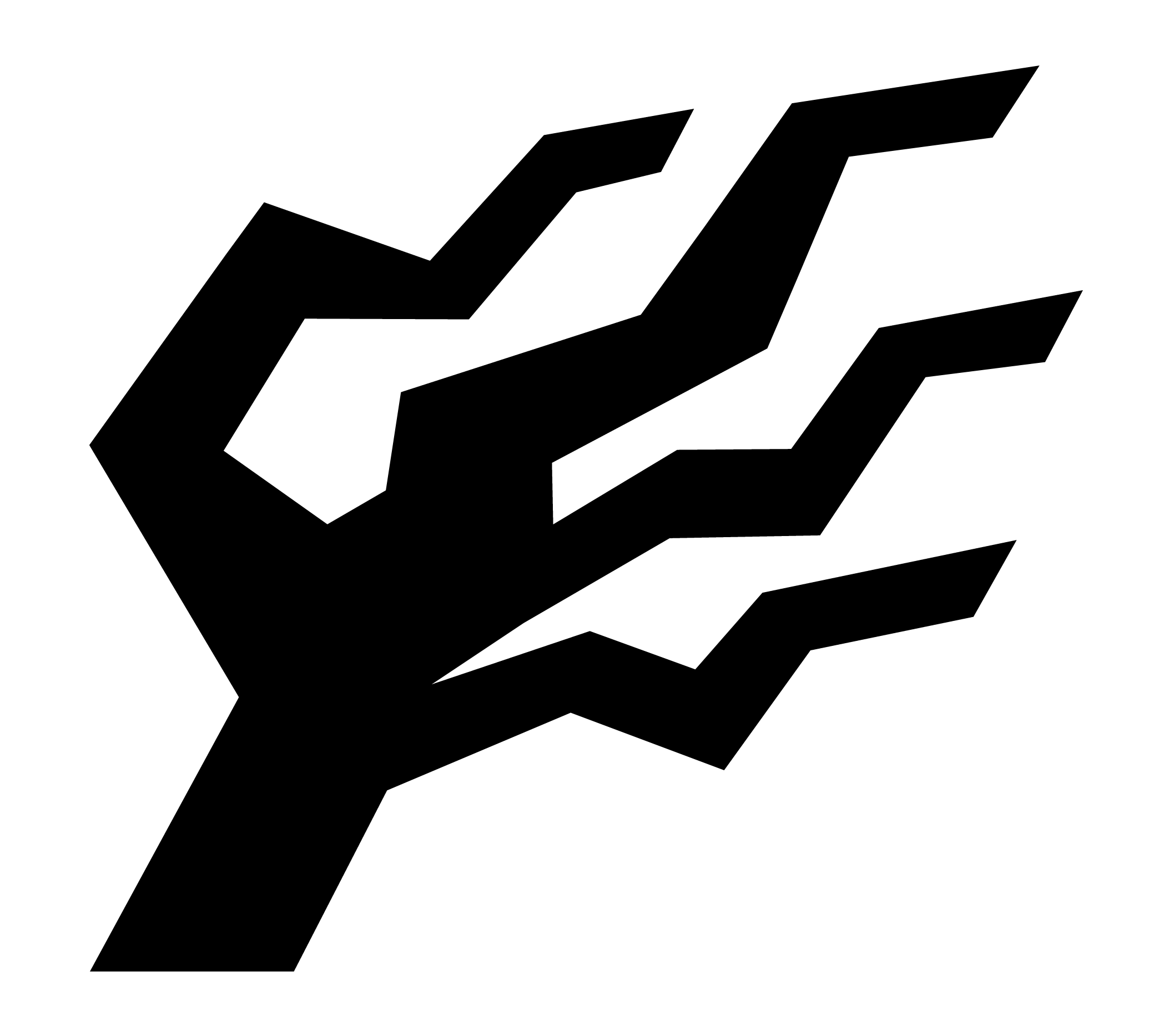 Cwlbreeze Logo: A tree swaying to the right, impacted by the wind