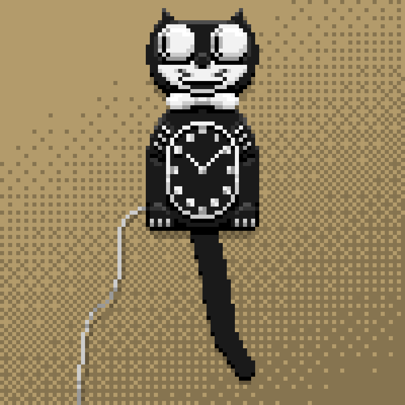 Cat Clock