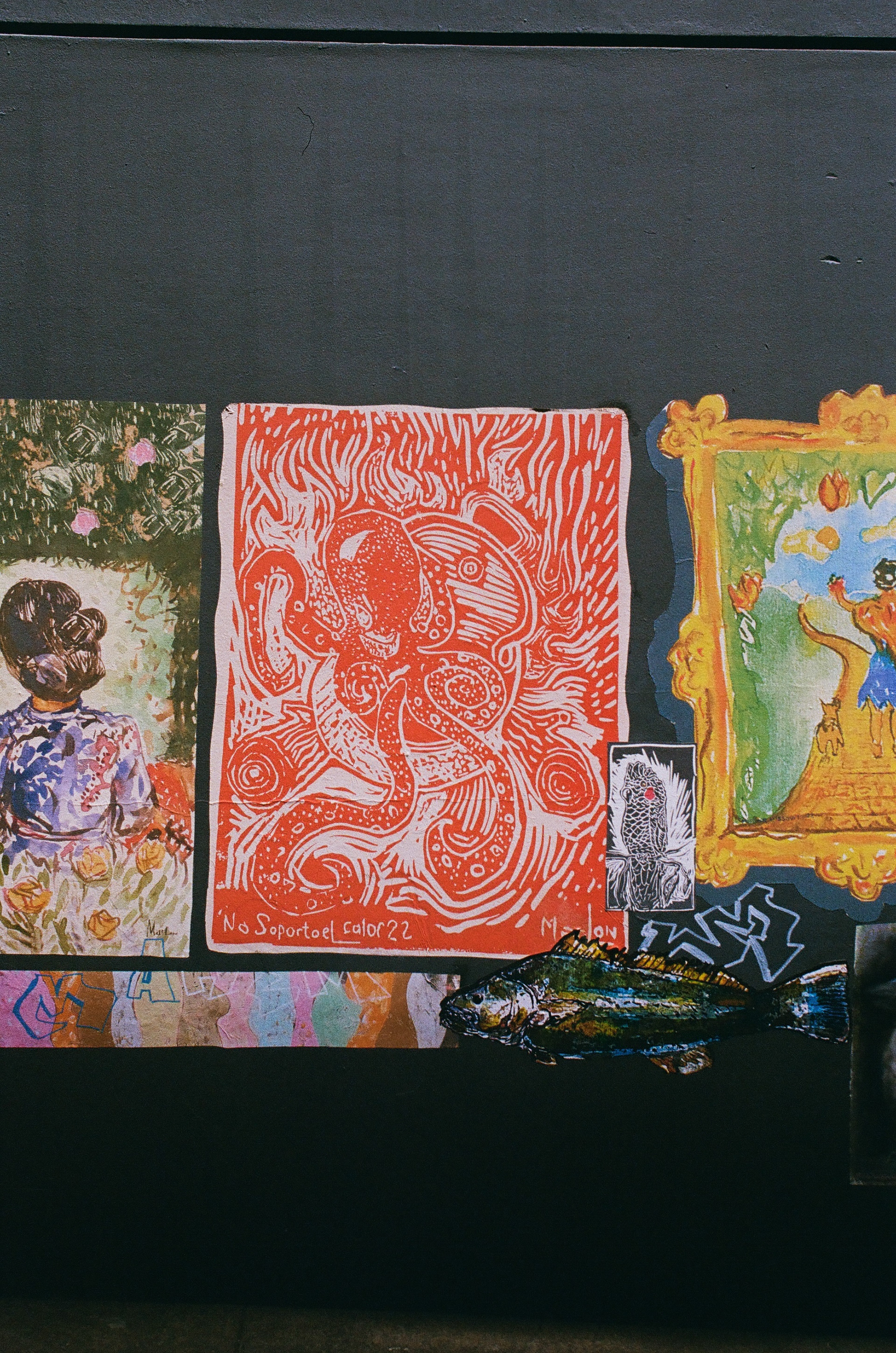 Street Posters. November 2024 (35mm film)