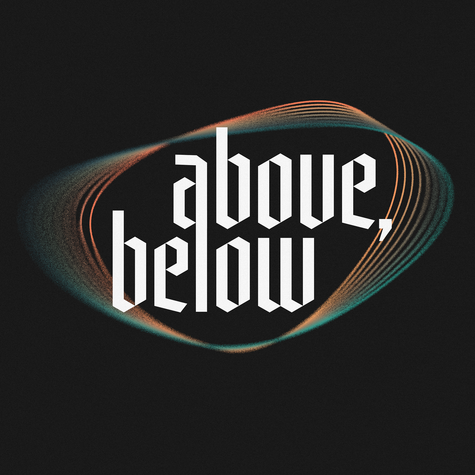 Concept merch design for Above, Below