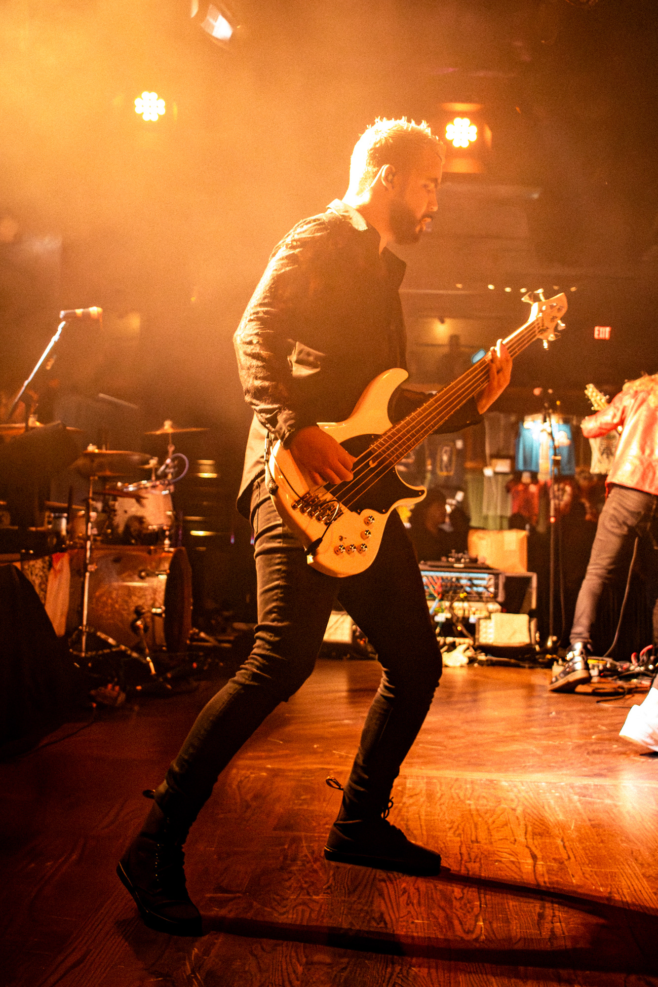 Caskets at the Paradise Rock Club in Boston