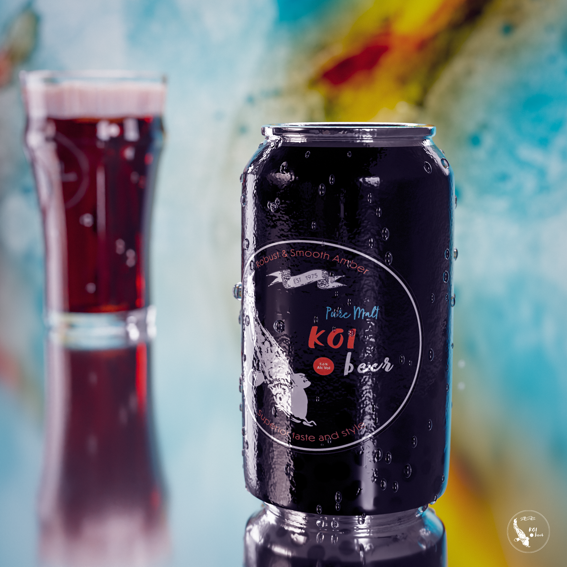 Koi, Amber Beer #3