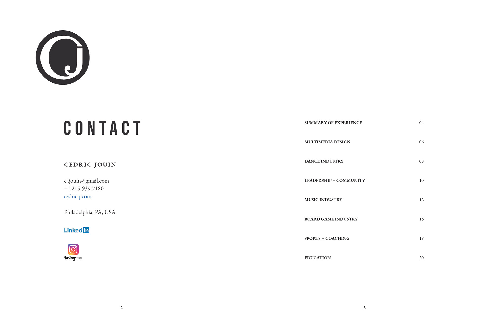 Table of Content