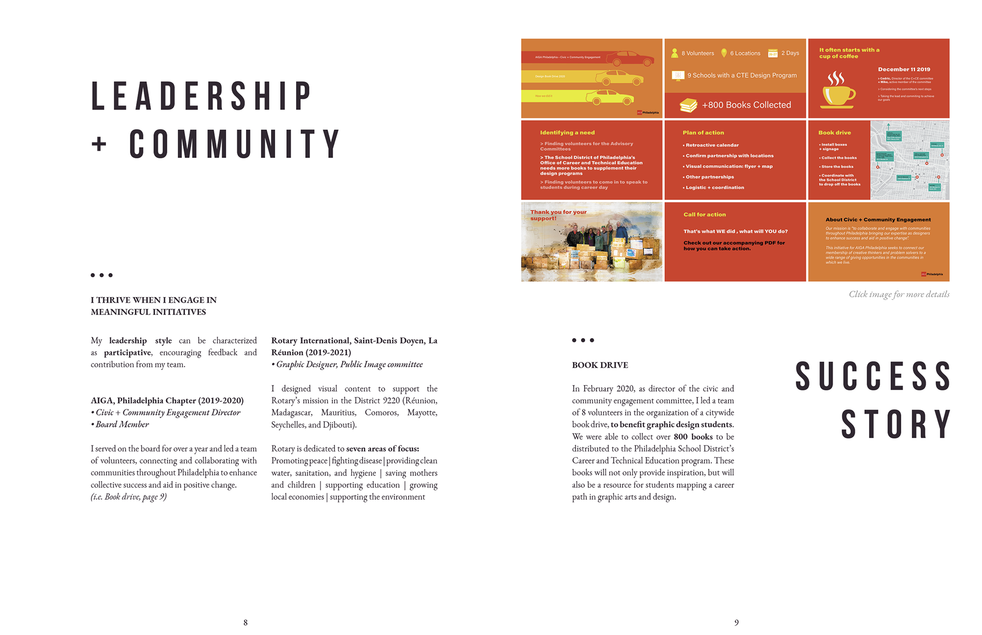 Leadership + community