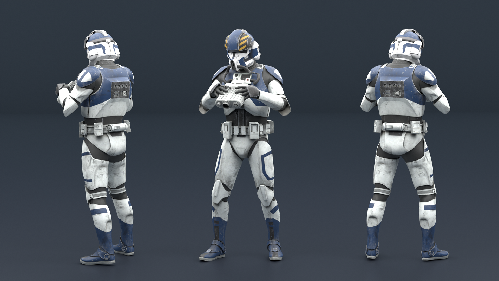 "Hazard" Pilot - Blue Squadron