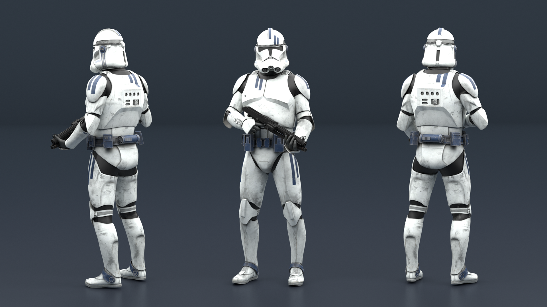 "Double Stripes" Trooper - 501st