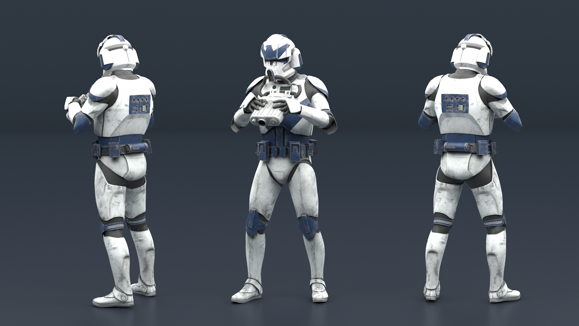 "Eagle" Pilot - Blue Squadron