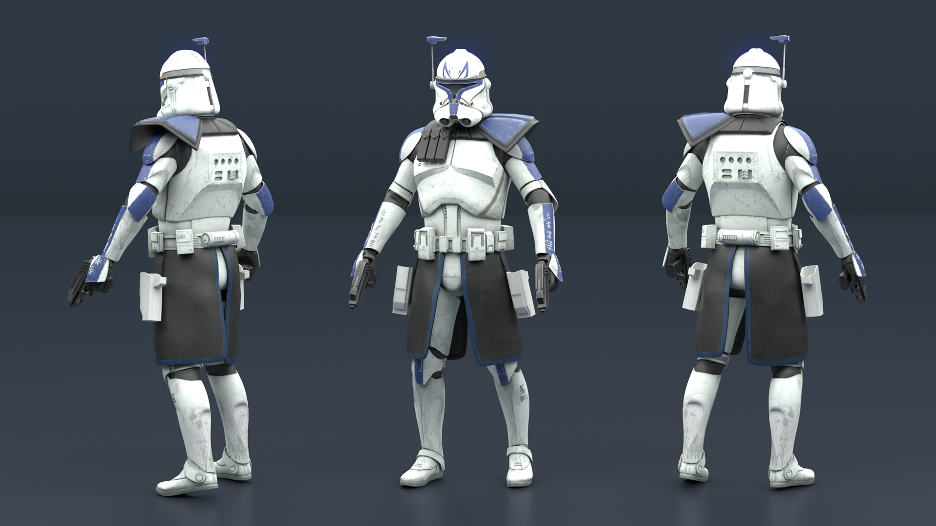 Captain Rex - Phase 2 / Animated Attachments