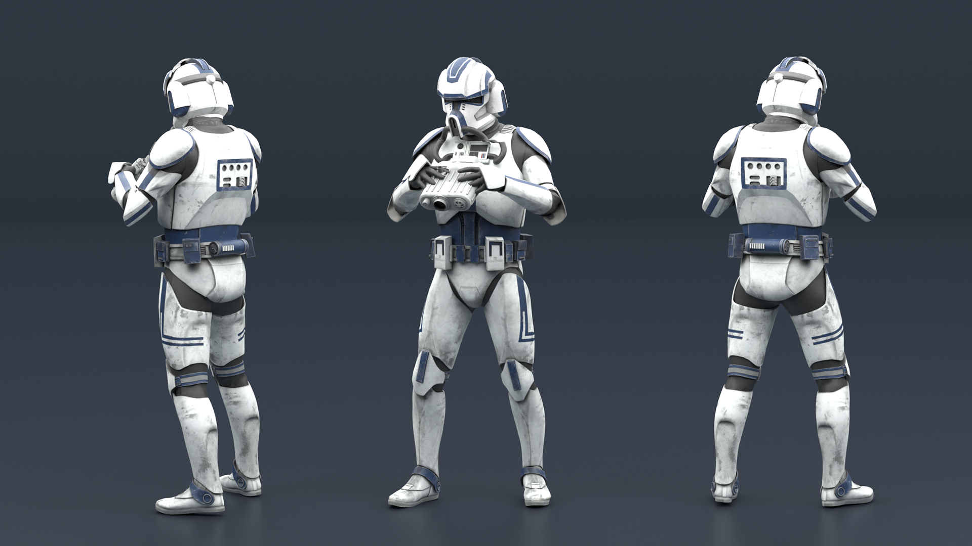 "Outline" Pilot - Blue Squadron