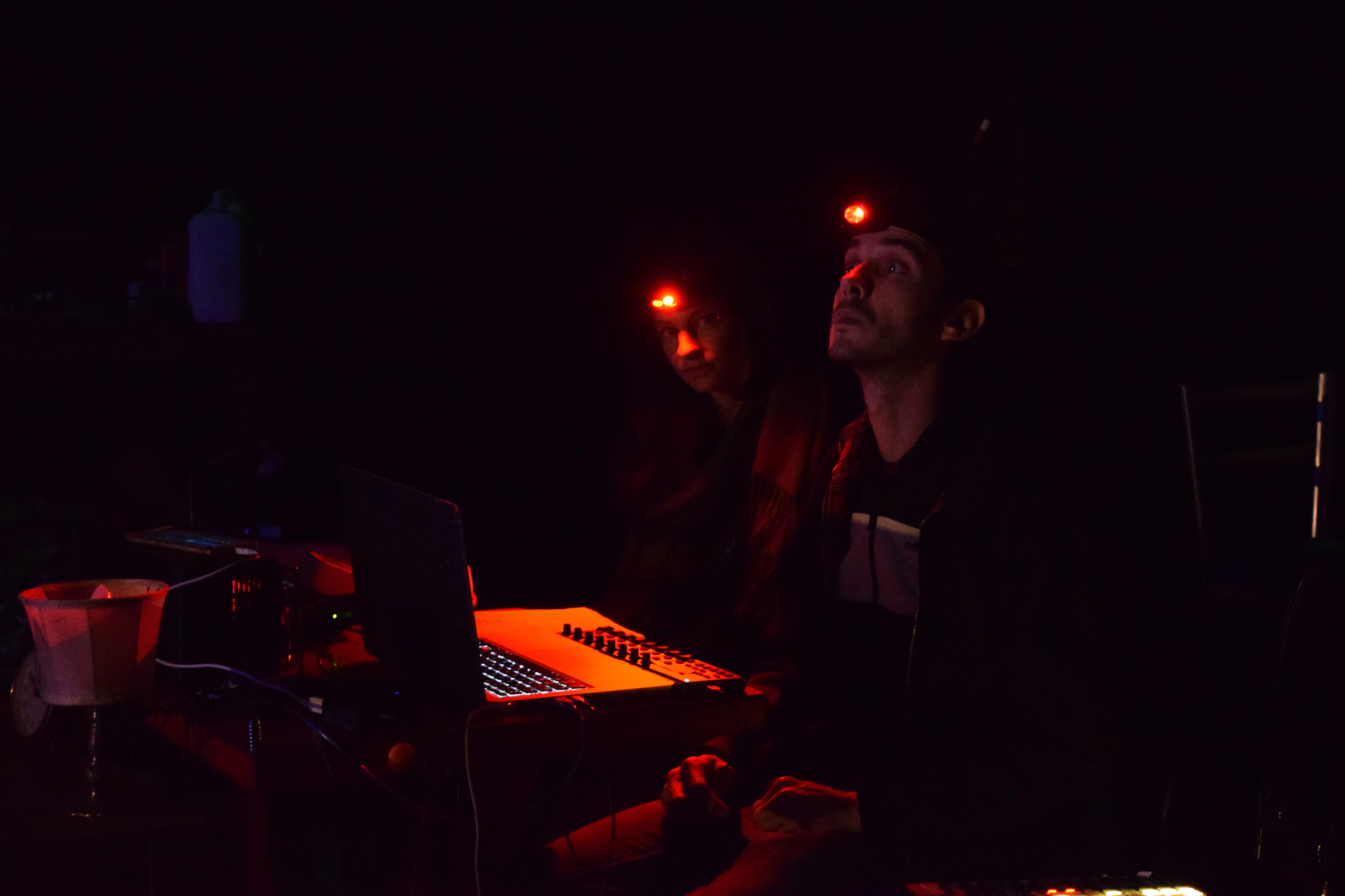 Youri et Malo à la régie