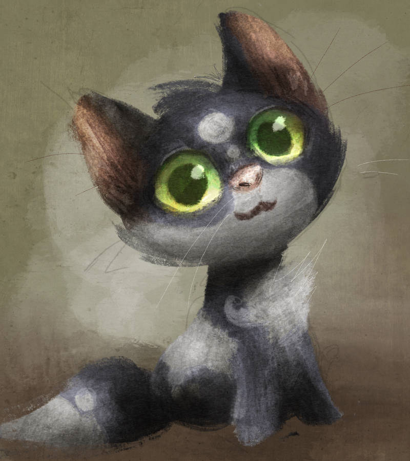 Esperkit - Warrior Cats OC (Art Fight)