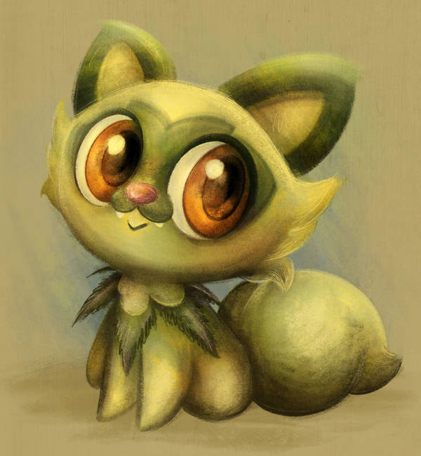 Pokemon; Sprigatito