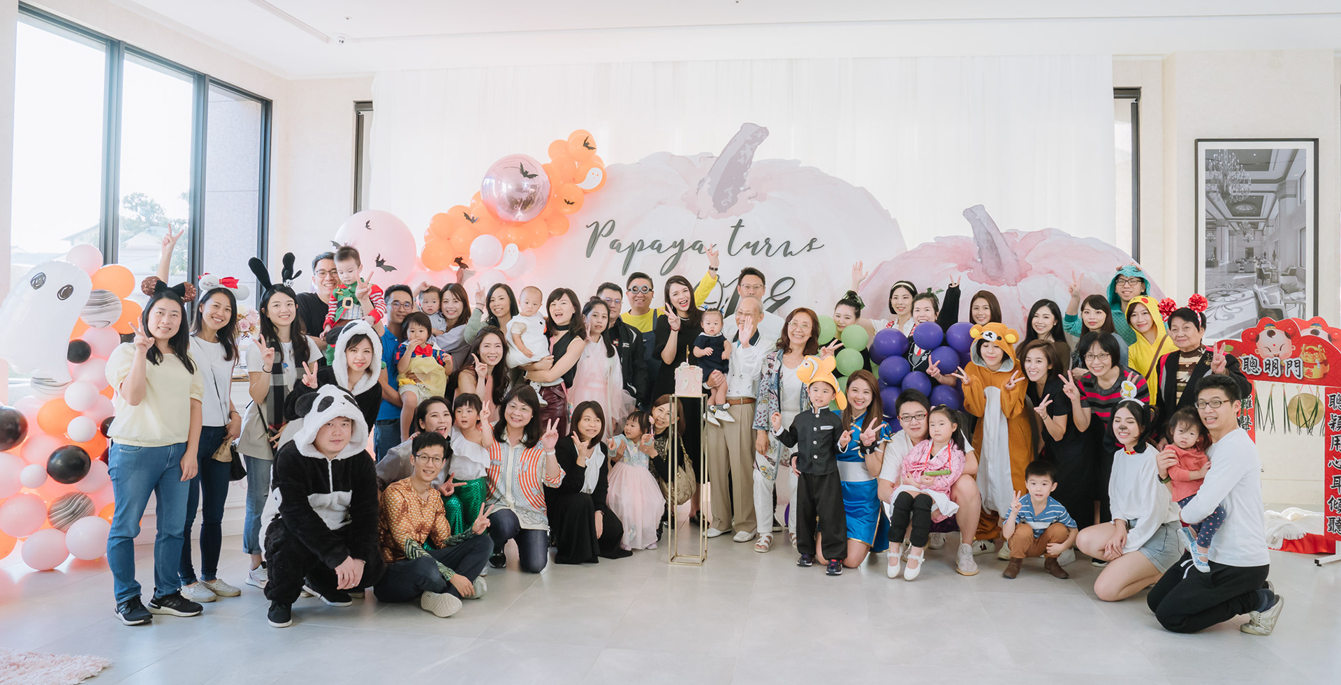 慶生會紀錄|中悅IFC |萬聖節抓周周歲派對|Birthday party
