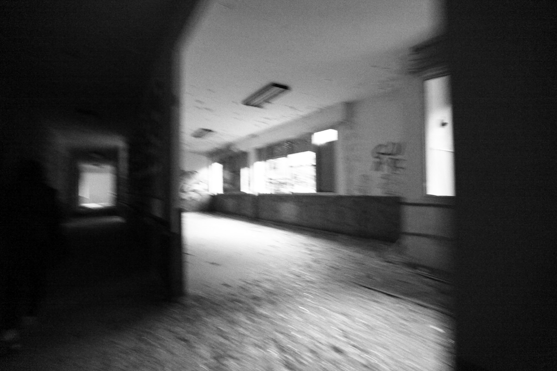 padiglione Sarteschi - corridoi secondo piano.