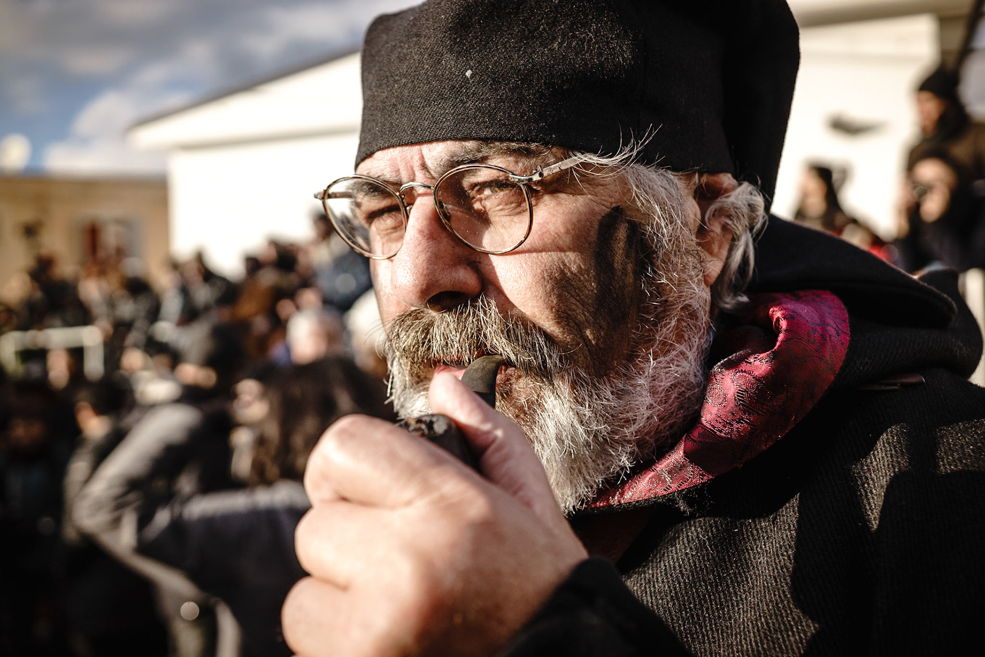 Lula (Nu) - febbraio 2018. tipica veste sardaLula (Nu) - February 2018.typical Sardinian dress