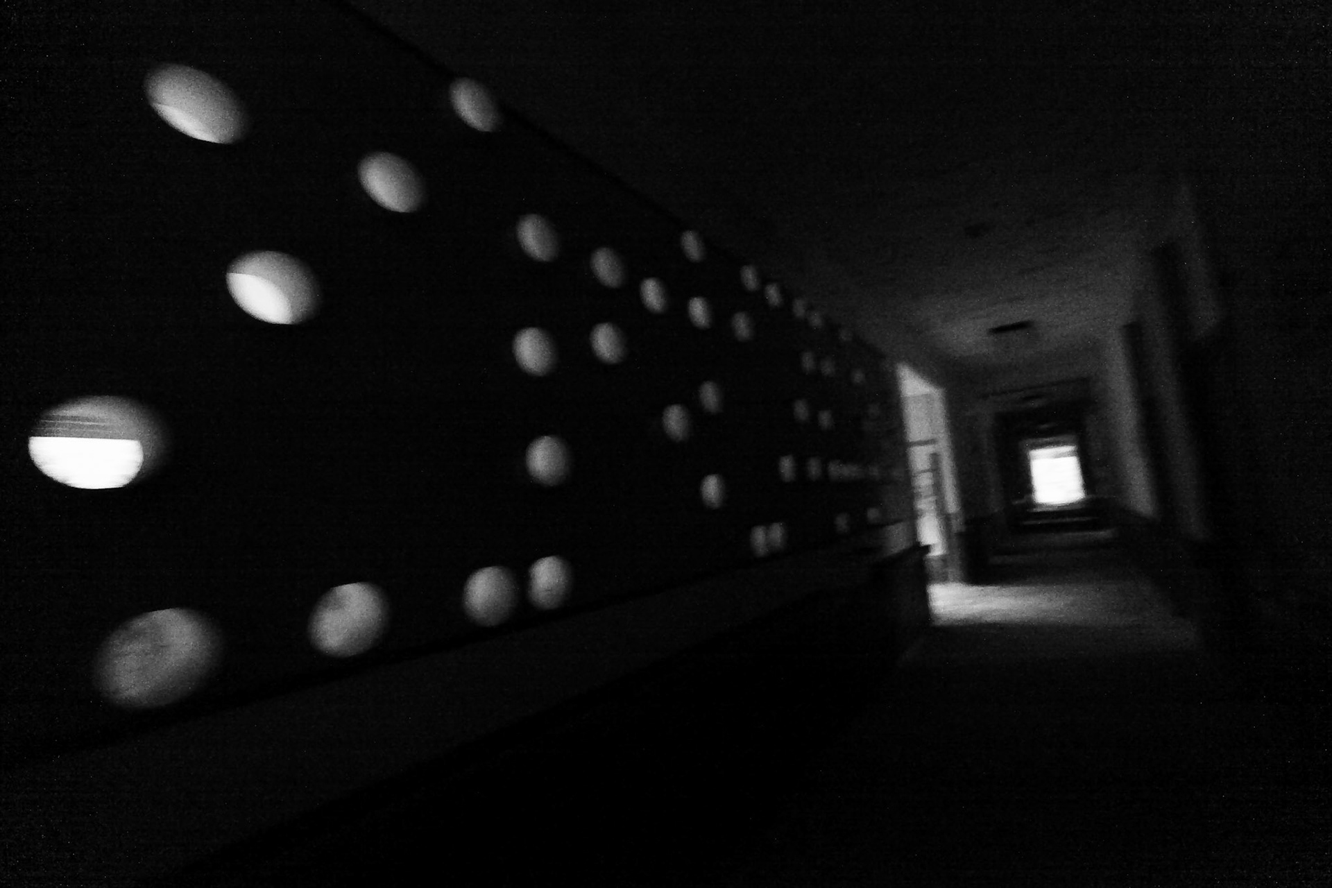 padiglione Sarteschi - corridoi secondo piano.