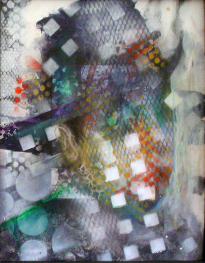 Jake Brake, Acruylic and spray paint on canvas