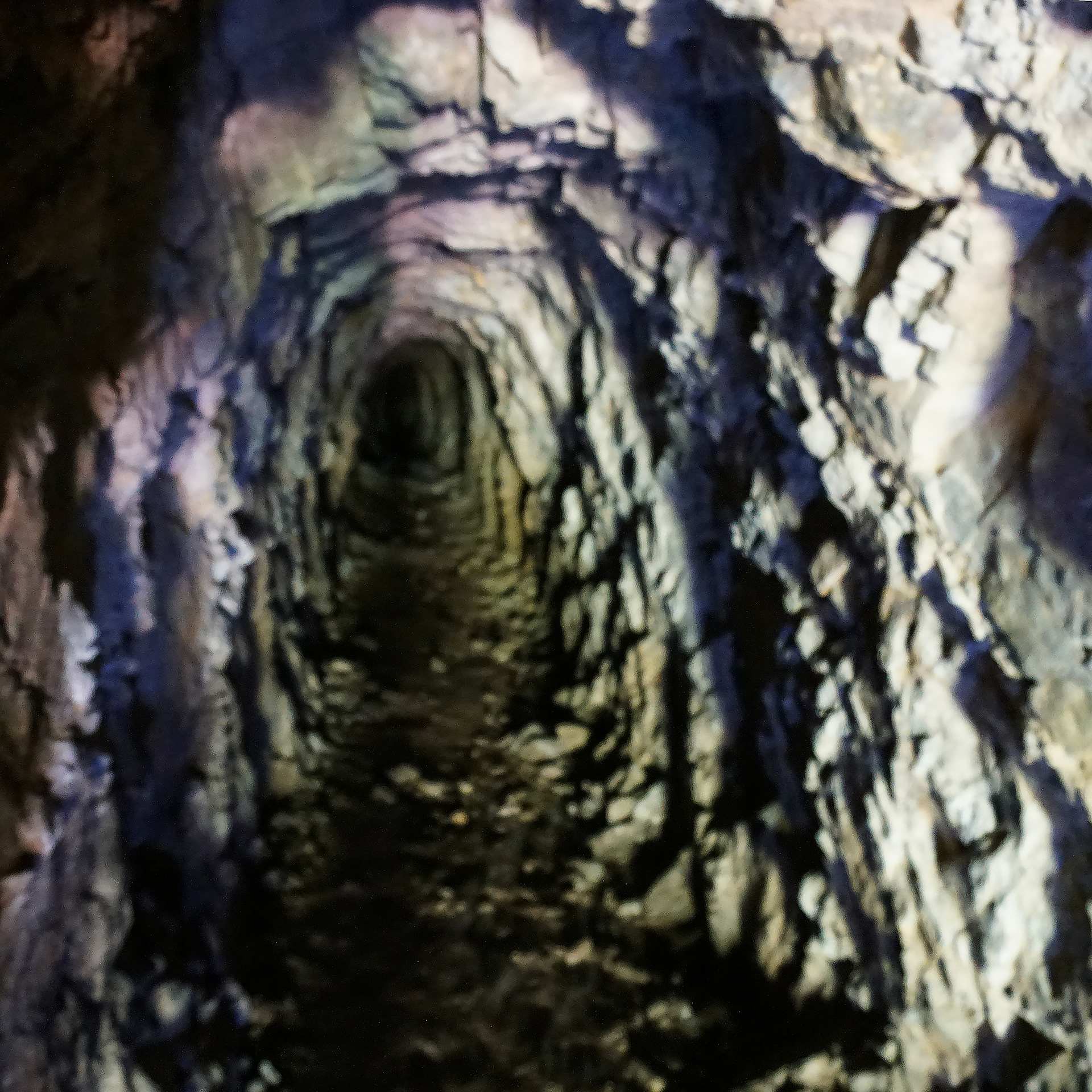 They traverse the vagina of solid rock deep into the mountain, encouraged to chant, sing and vocalize, creating resonance and abandoning fears...