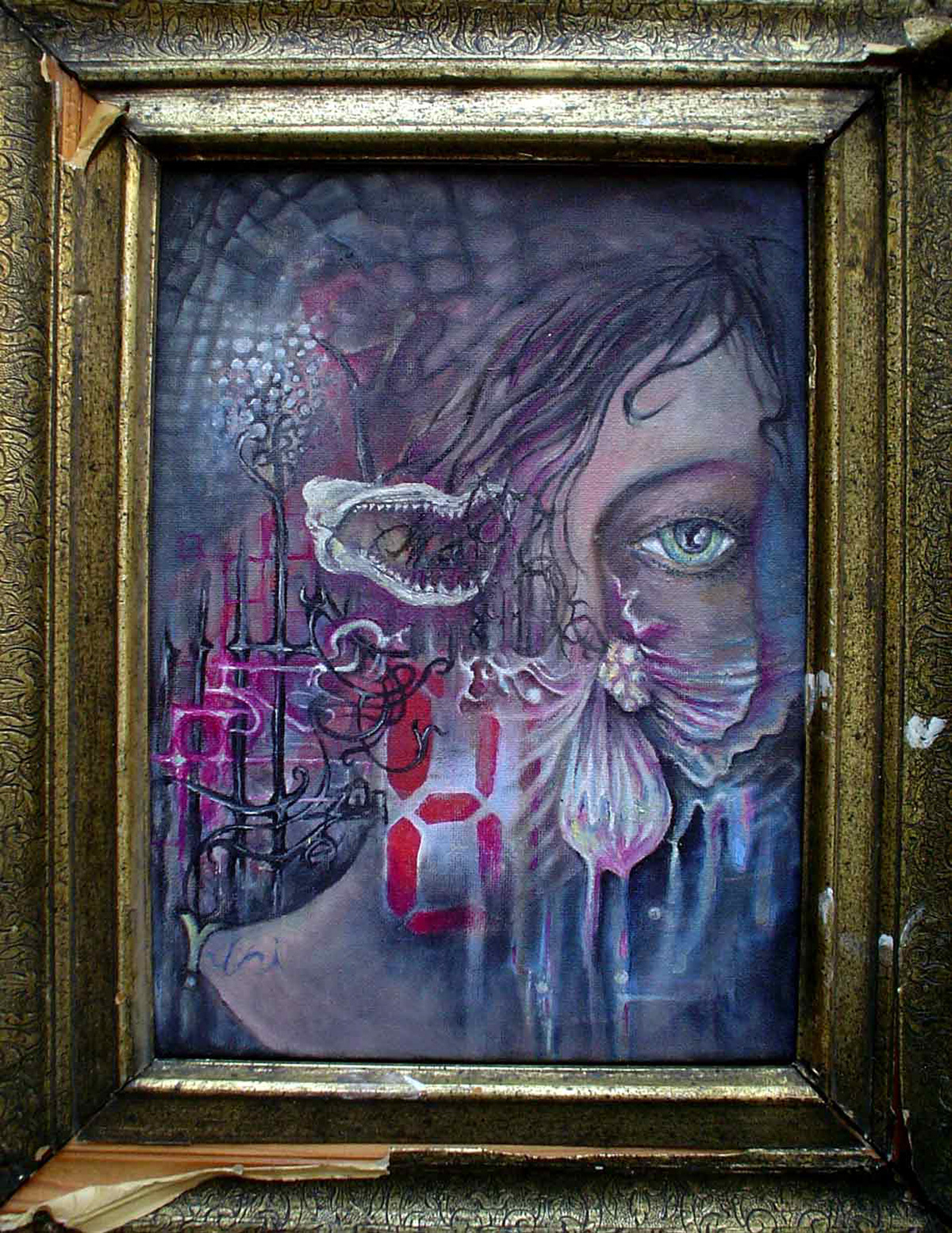 Evening Glow, Oil on canvas