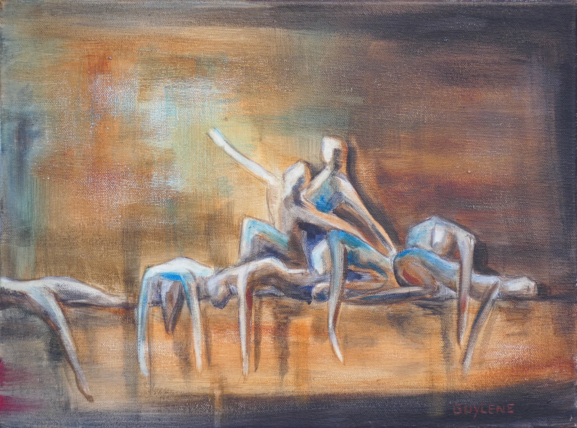 Glacis à l'acrylique - 30/40 cm