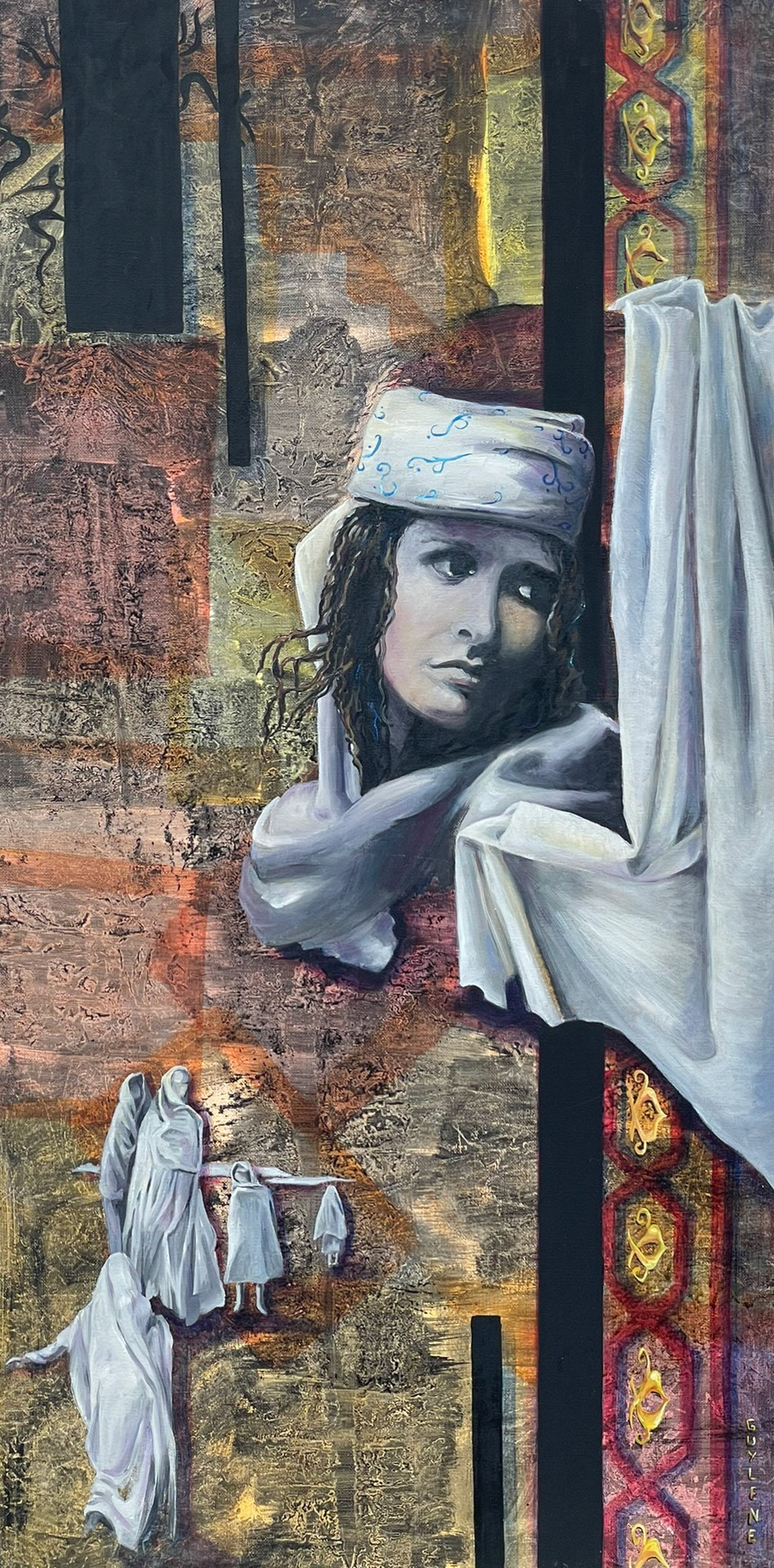 Shi- Techniques mixtes - 50/100 cm