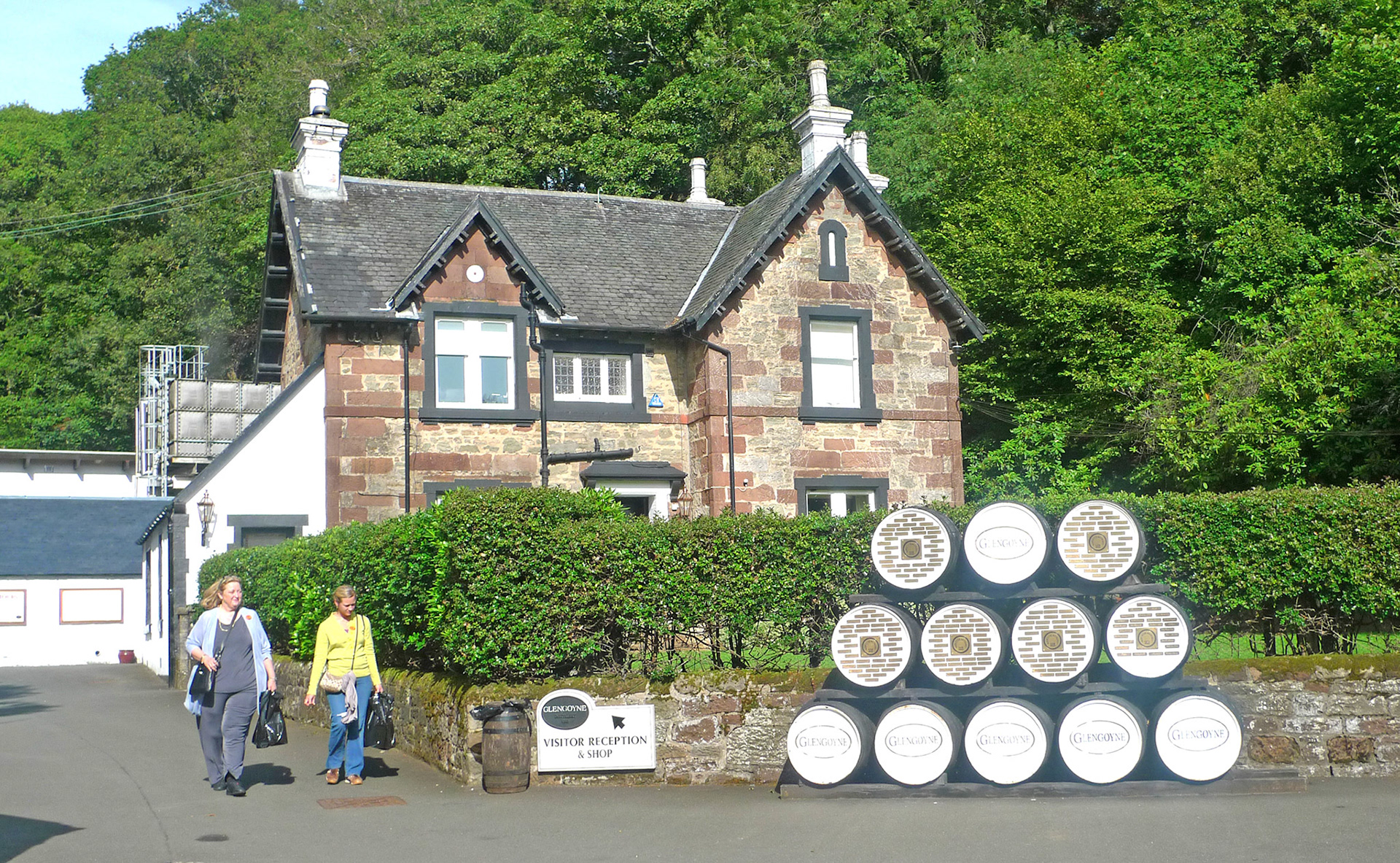 La distillerie de whisky Glengoyne
