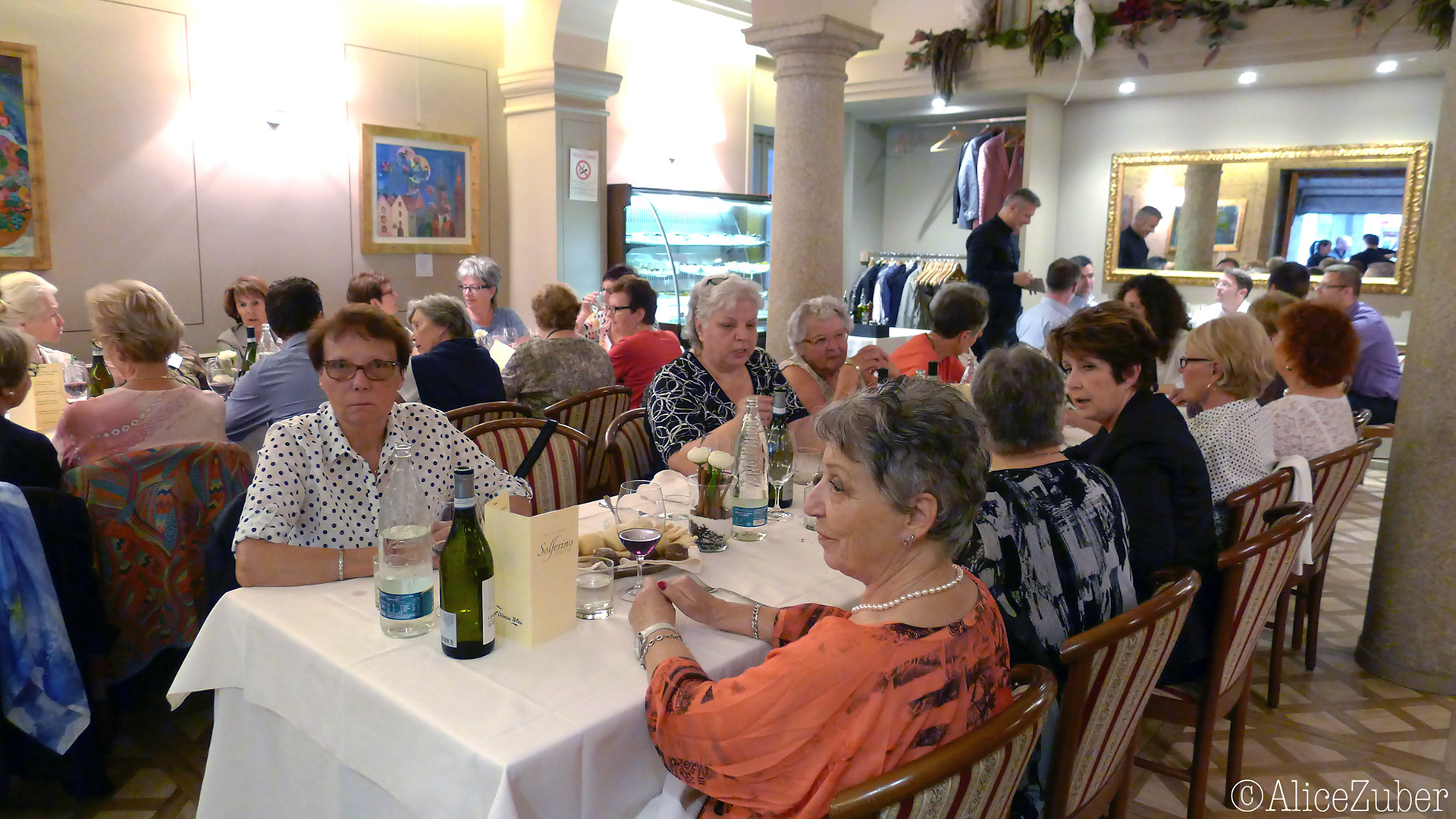 Turin, restaurant Solferino