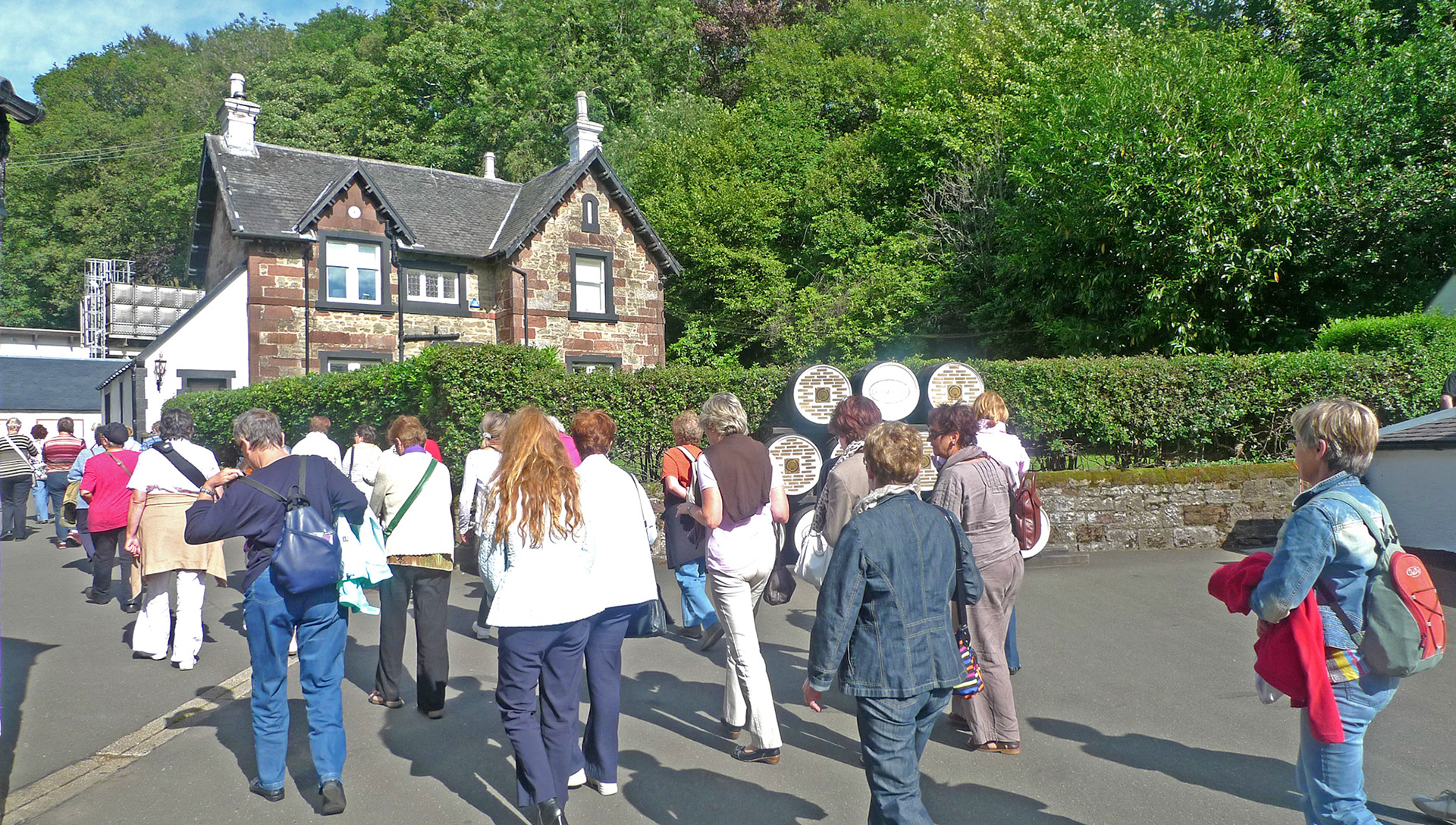 Visite d'une distillerie de whisky à Glengoyne