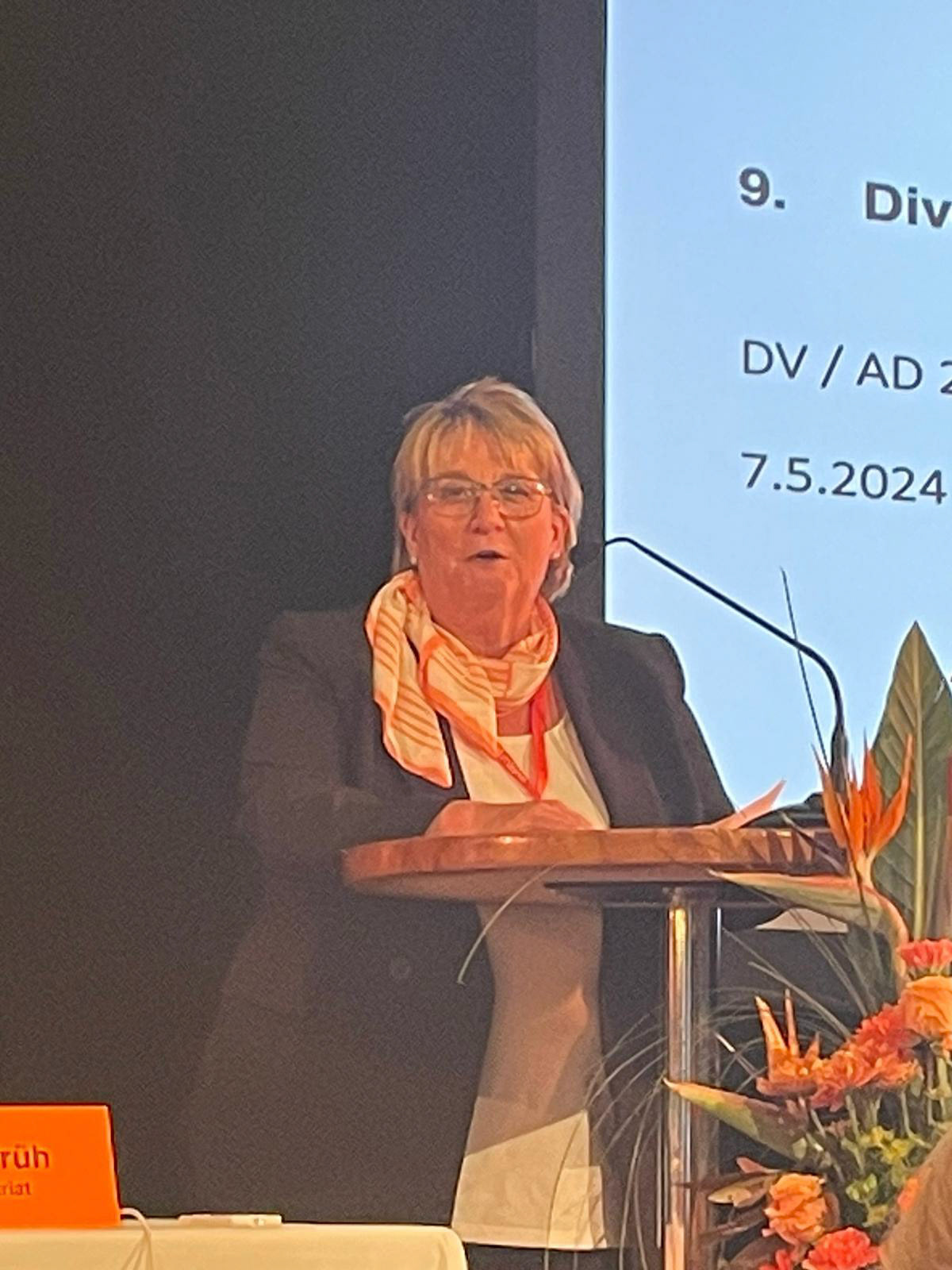 La présidente de la section Winterthur